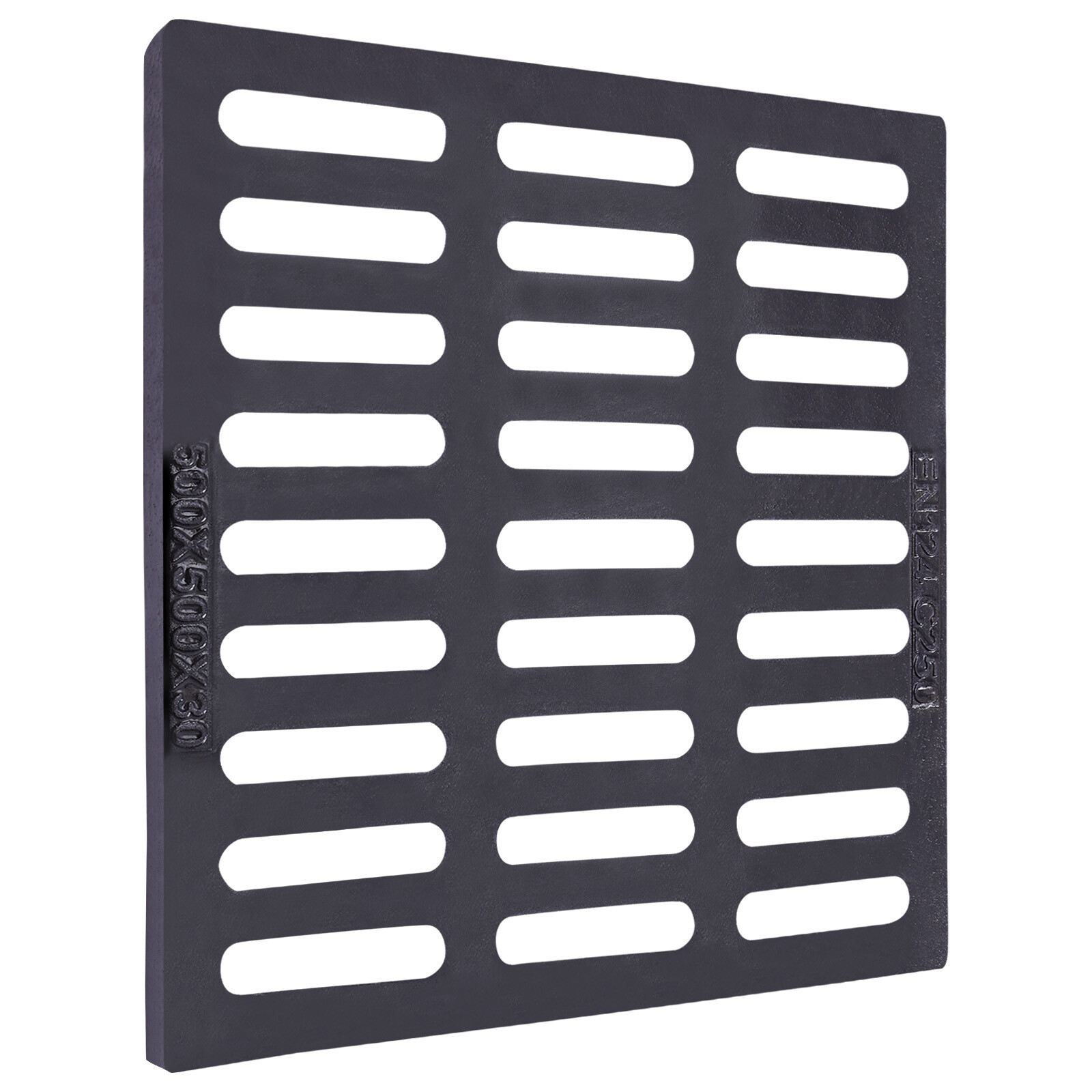 Cast Iron Sewer Grate Strainers Drain Catch Basin Cover Trench Drainage Outdoor
