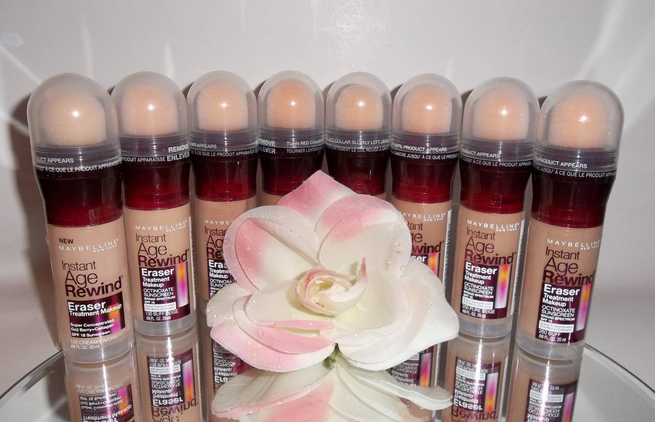 Maybelline Instant Age Rewind Eraser Treatment Makeup Foundation SPF 18 YOU PICK
