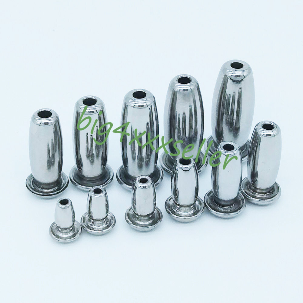 8-18mm Stainless Steel Urethra Peni Plugs Male Inserts Dilator Chastity Exercise