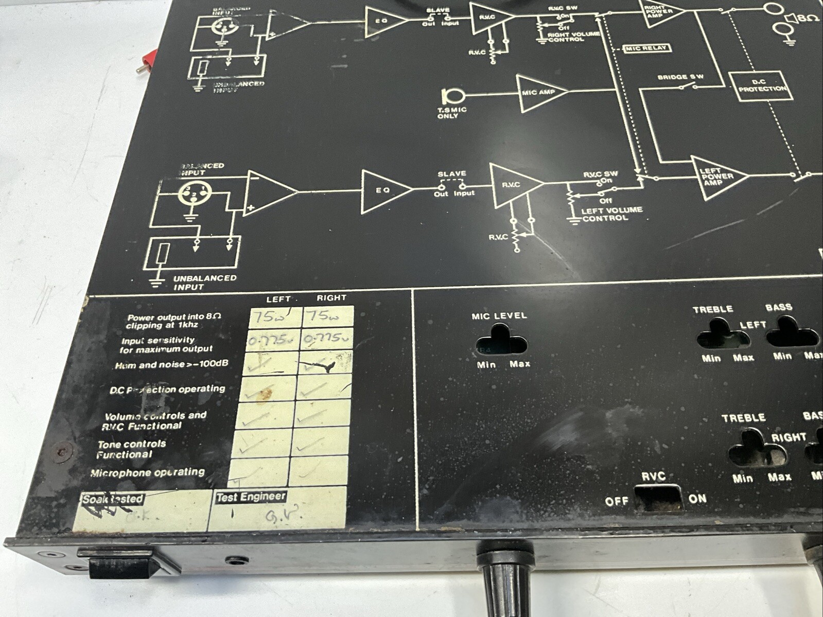 MOSFET Professional Integrated Amplifier TSR-150X