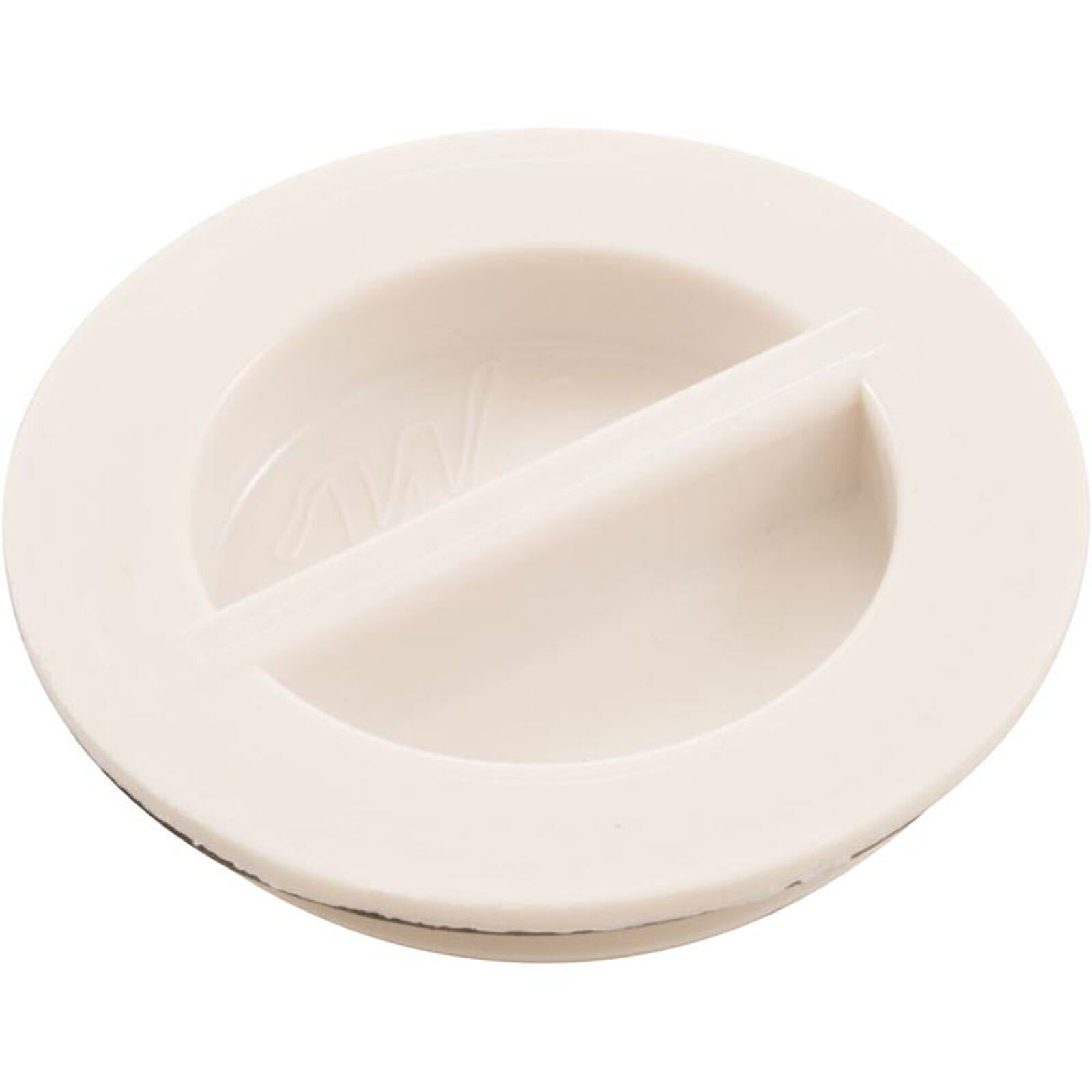 Flush Plug 1 1/2"With Gasket - White
