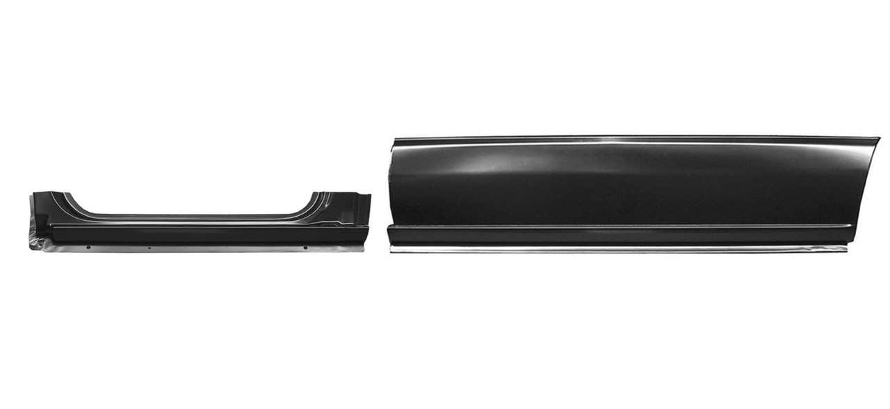 Lh 1992-2016 Econoline Van Outer Rocker Panel Under Behind Front Door