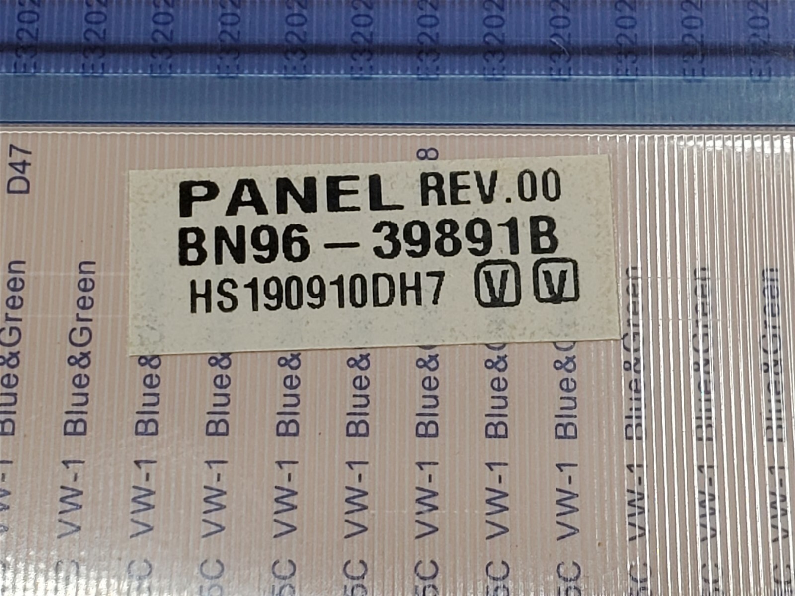 ⭐️⭐️⭐️⭐️⭐️ TV LVDS Flex Ribbon Cable BN96-39891B