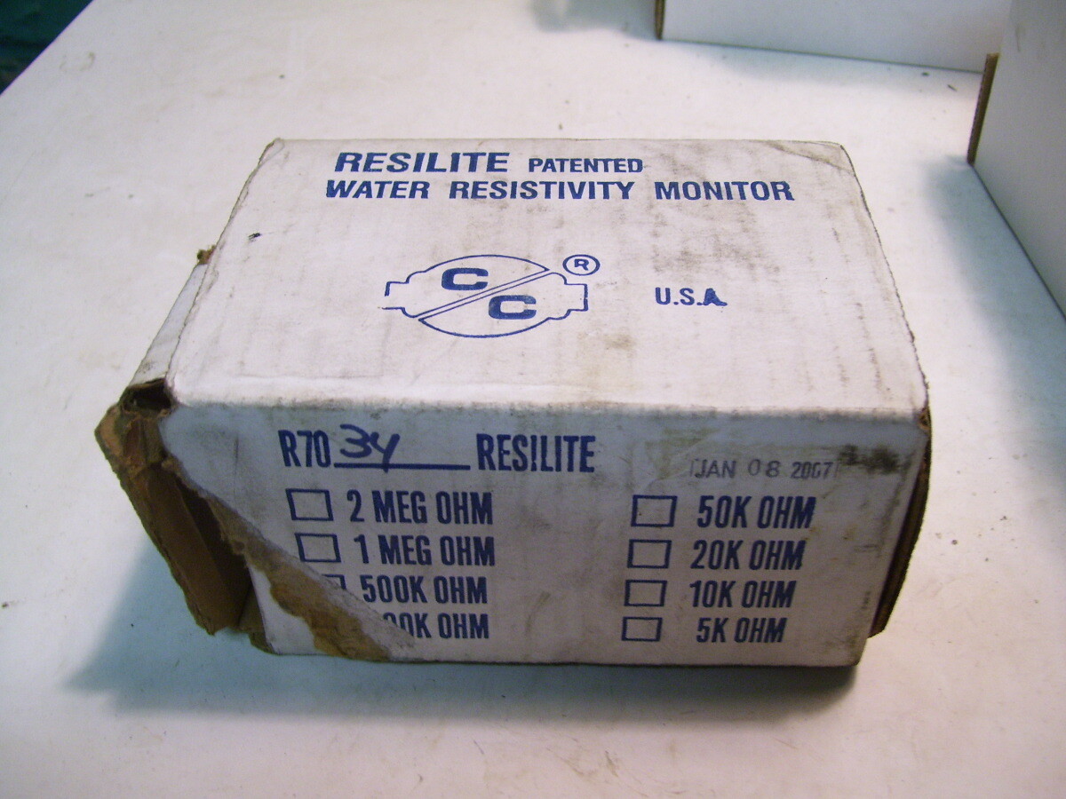 NIB RESILITE R7034 200K OHM RESISTIVITY MONITOR P3907