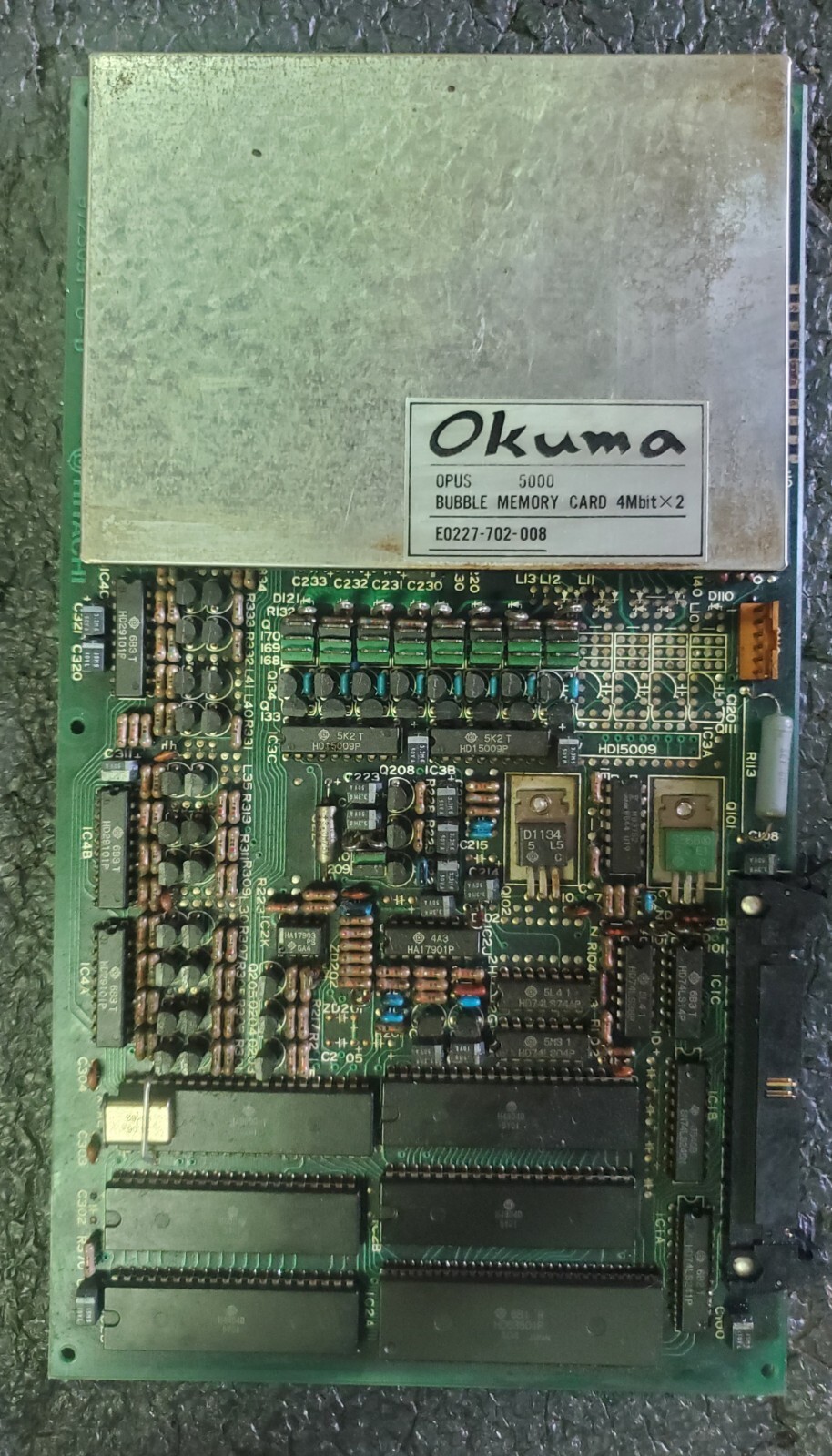 Opus 5000 Bubble Memory Card 4Mbitx2  E0227-702-008