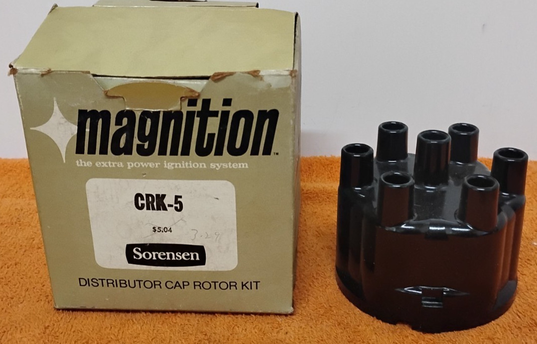 NOS (New Old Stock) Sorensen Magnition CRK-5 Distributor Cap. (00)