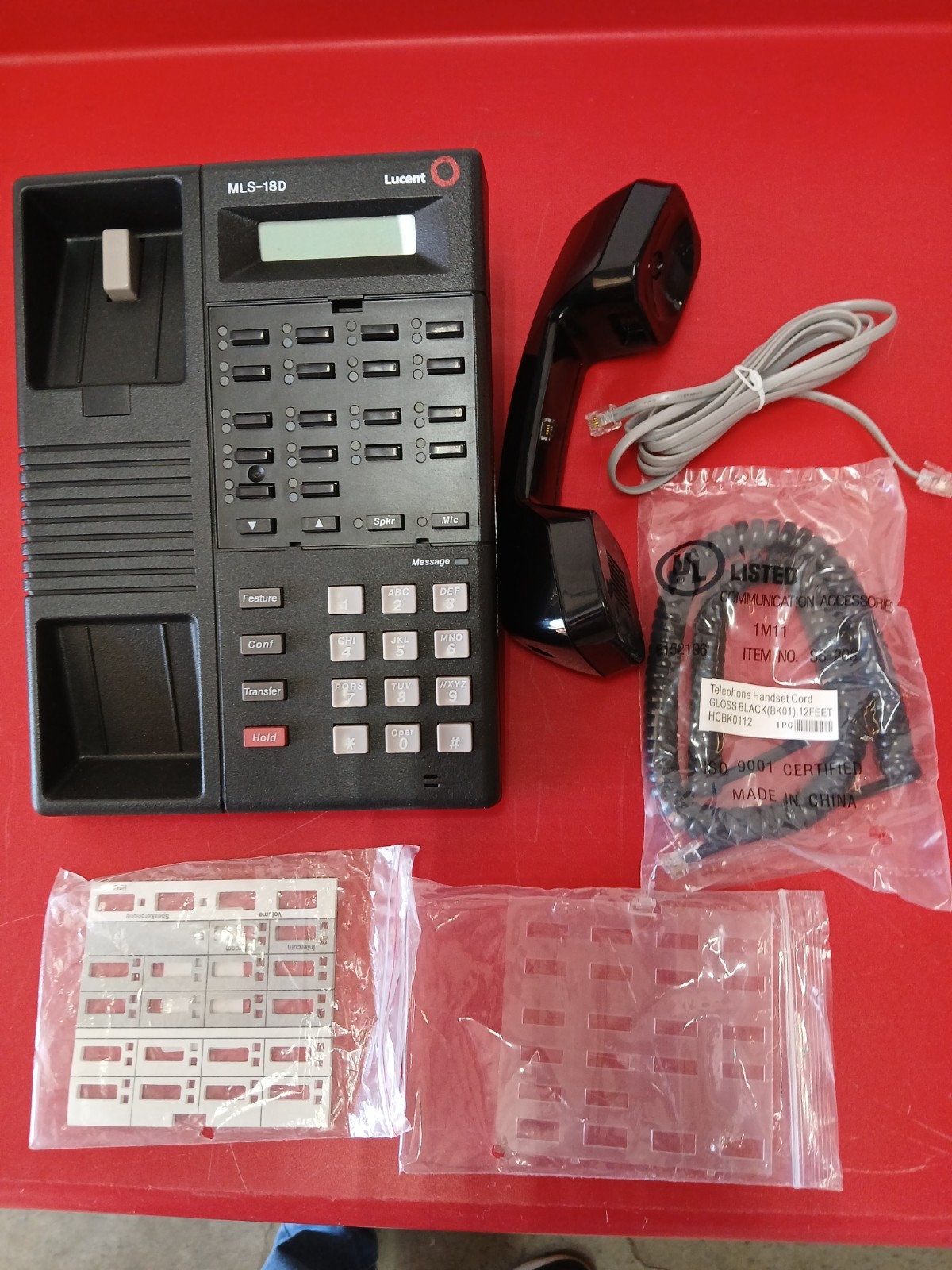 Fully Refurbished Avaya Partner MLS 18D Display Phone (Black)
