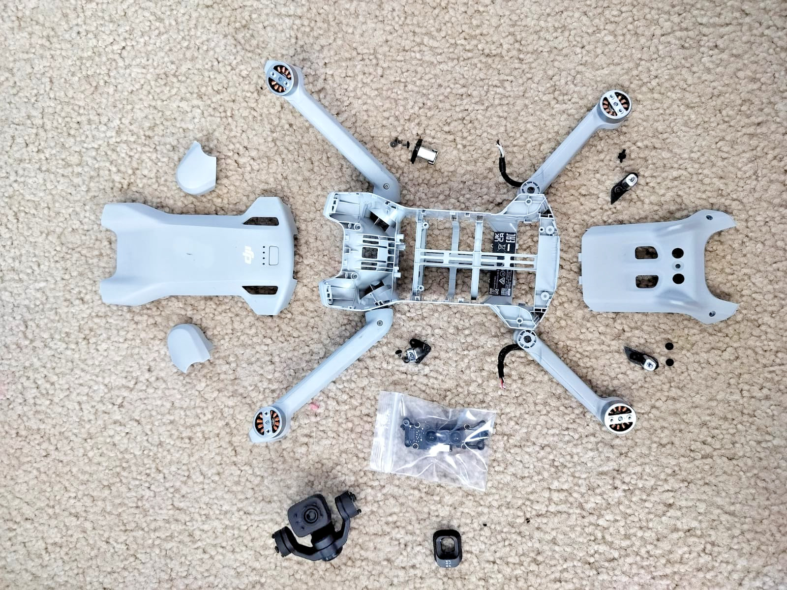 Genuine OEM DJI Mini 3 Replacement Parts from Display Unit *UNUSED || READ DESC*
