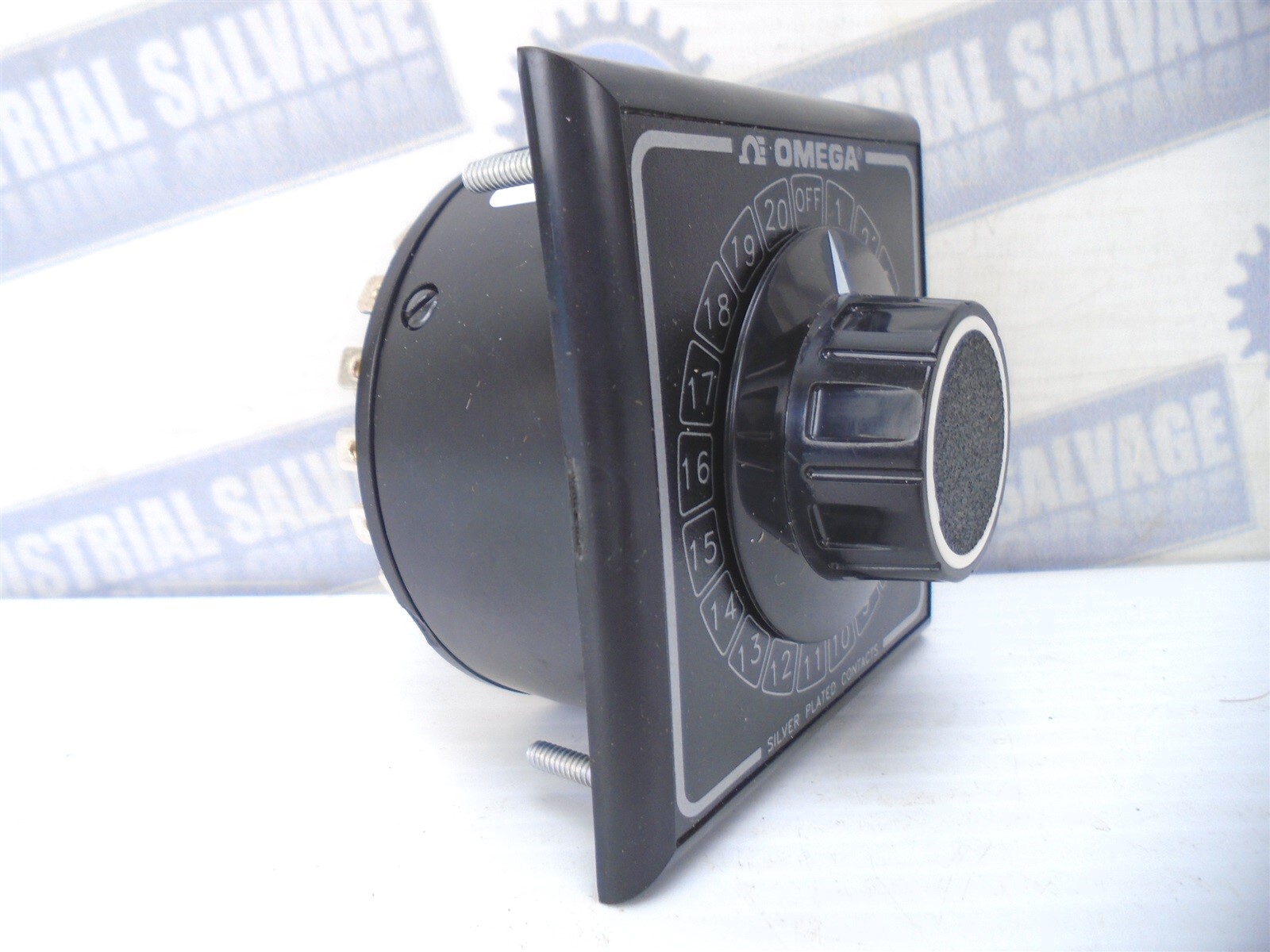 OMEGA - OSW3-20 - 20 Position 3" ROTARY SELECTOR SWITCH THERMOCOUPLES 2-Pole