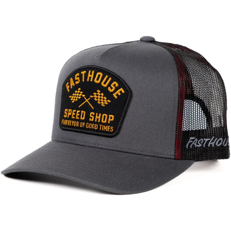 Fasthouse Crossroad Hat - Dark Grey, Standard 600065-70-00