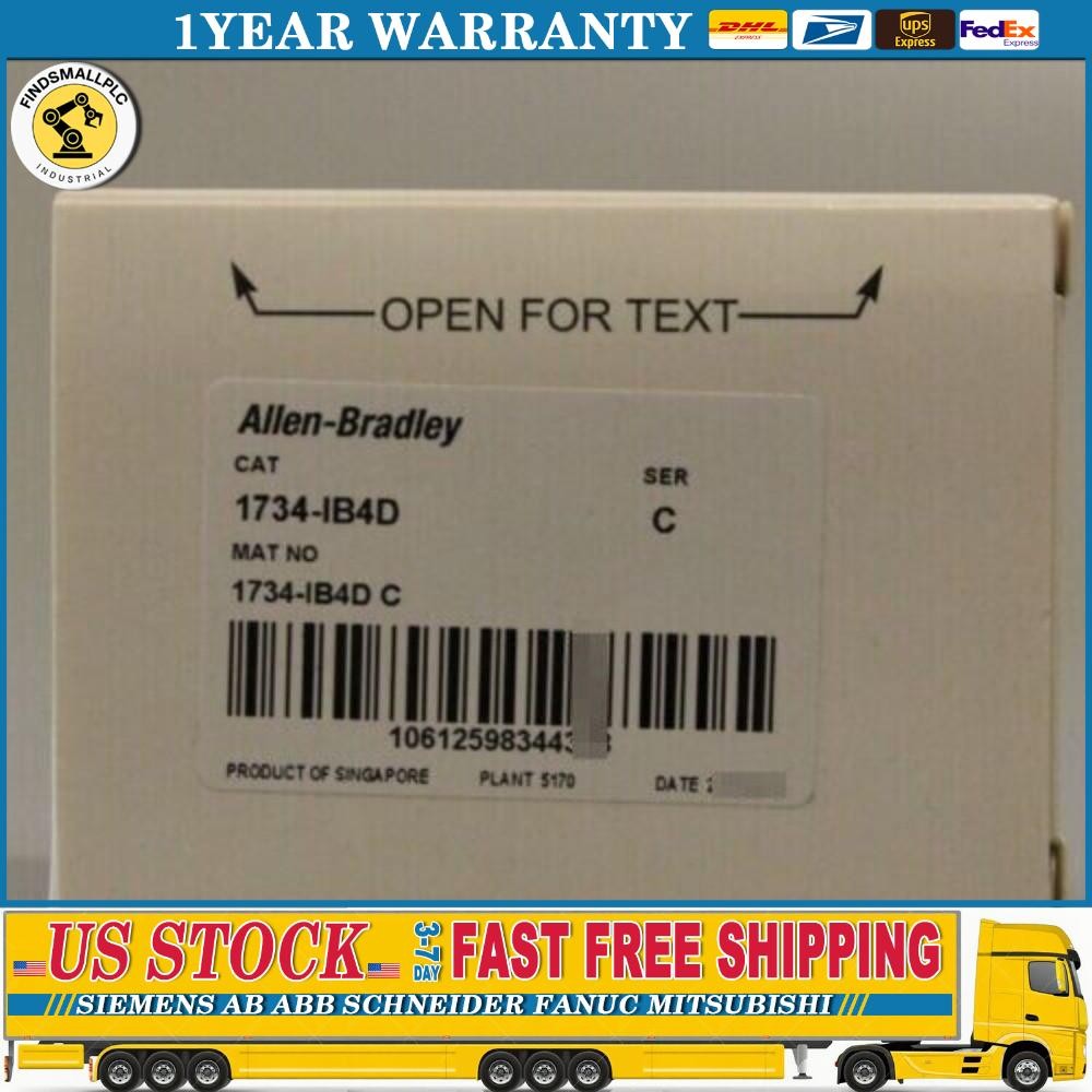 1734-IB4D POINT I/O 4 Point Digital Input Module New AB Factory Original Sealed