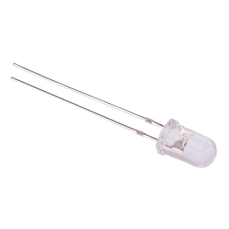 50 x Pure Green 5mm Clear Round LED 30° 5000mcd