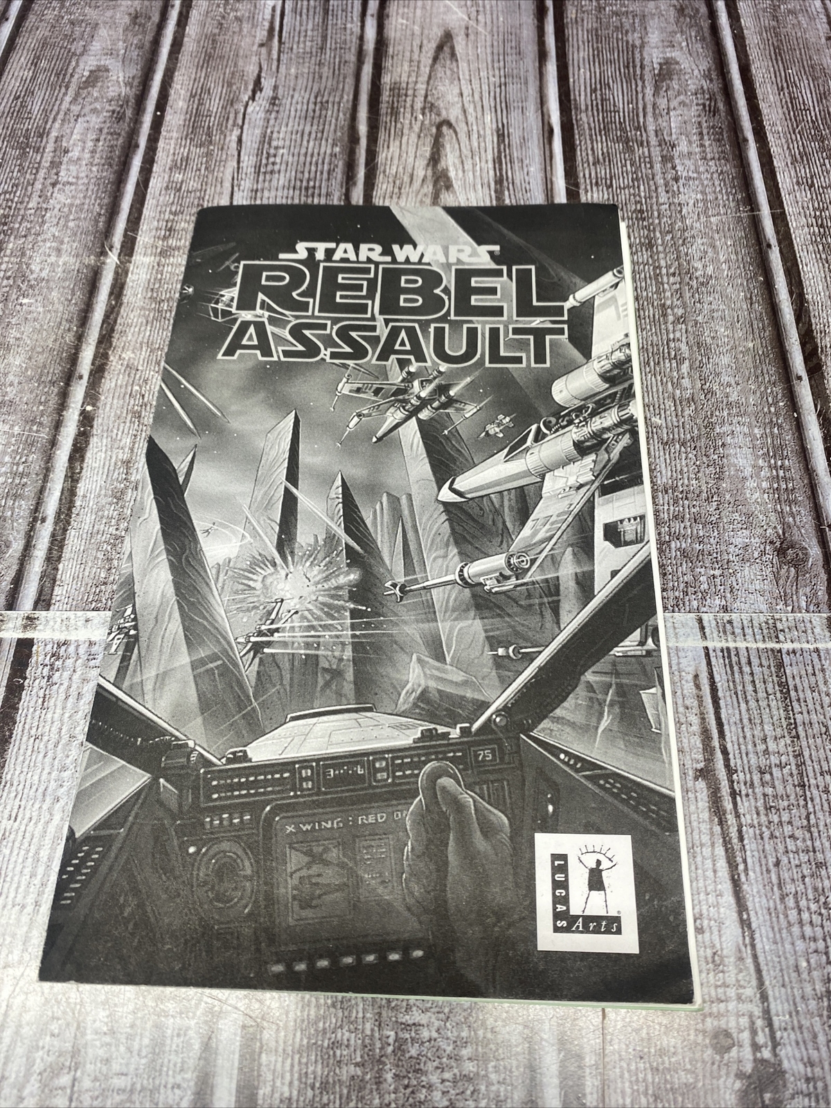 Star Wars Rebel Assault PC Instruction Manual Reference Card