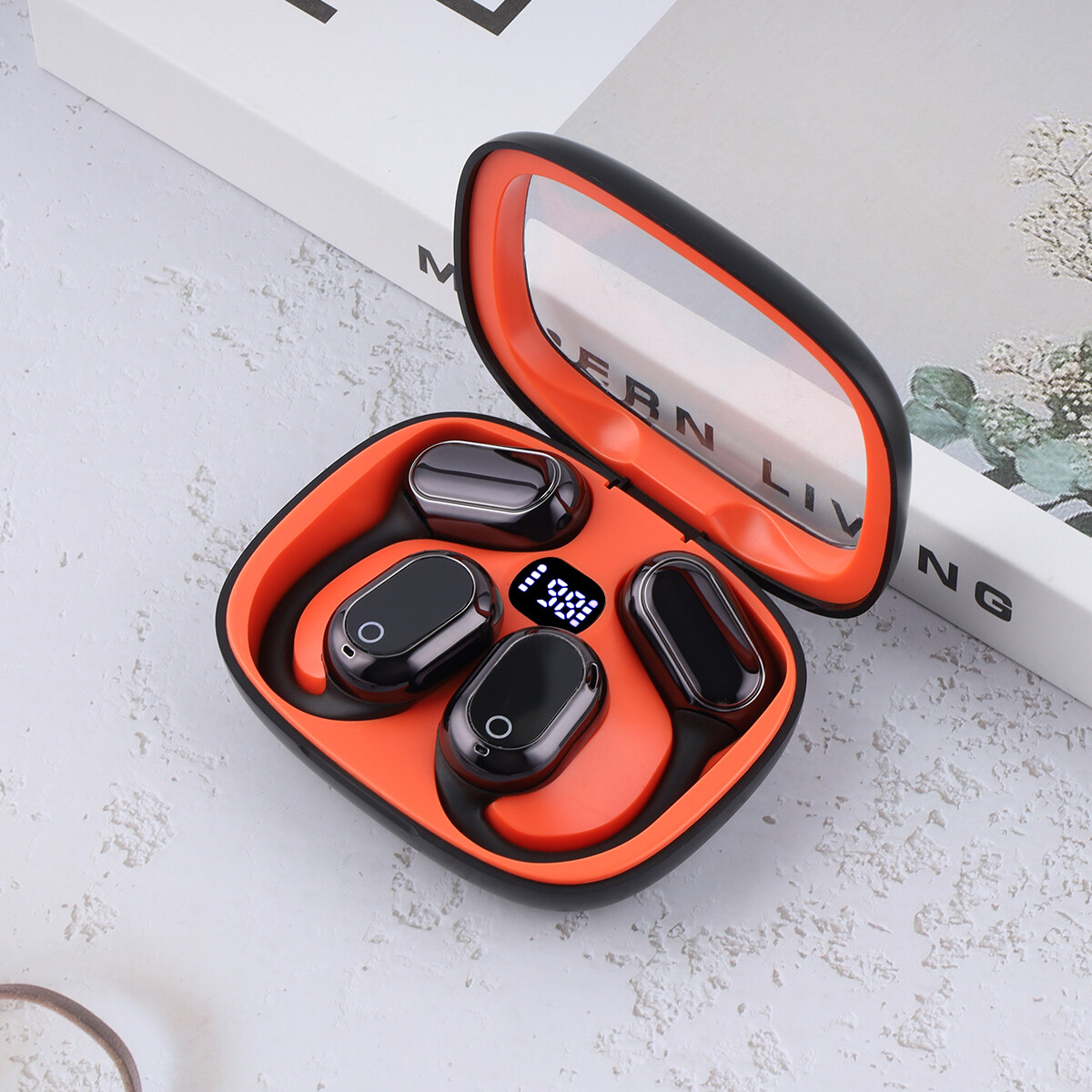 Wireless True Bone Conduction Headphones Wireless Headset Earbuds Bluetooth V5.3