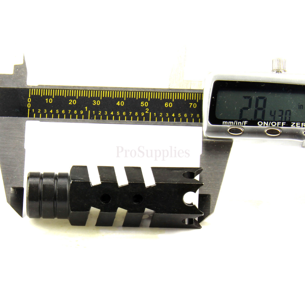 Shark Muzzle Brake 1/2" x 28 Thread .223 /w Crush Washer