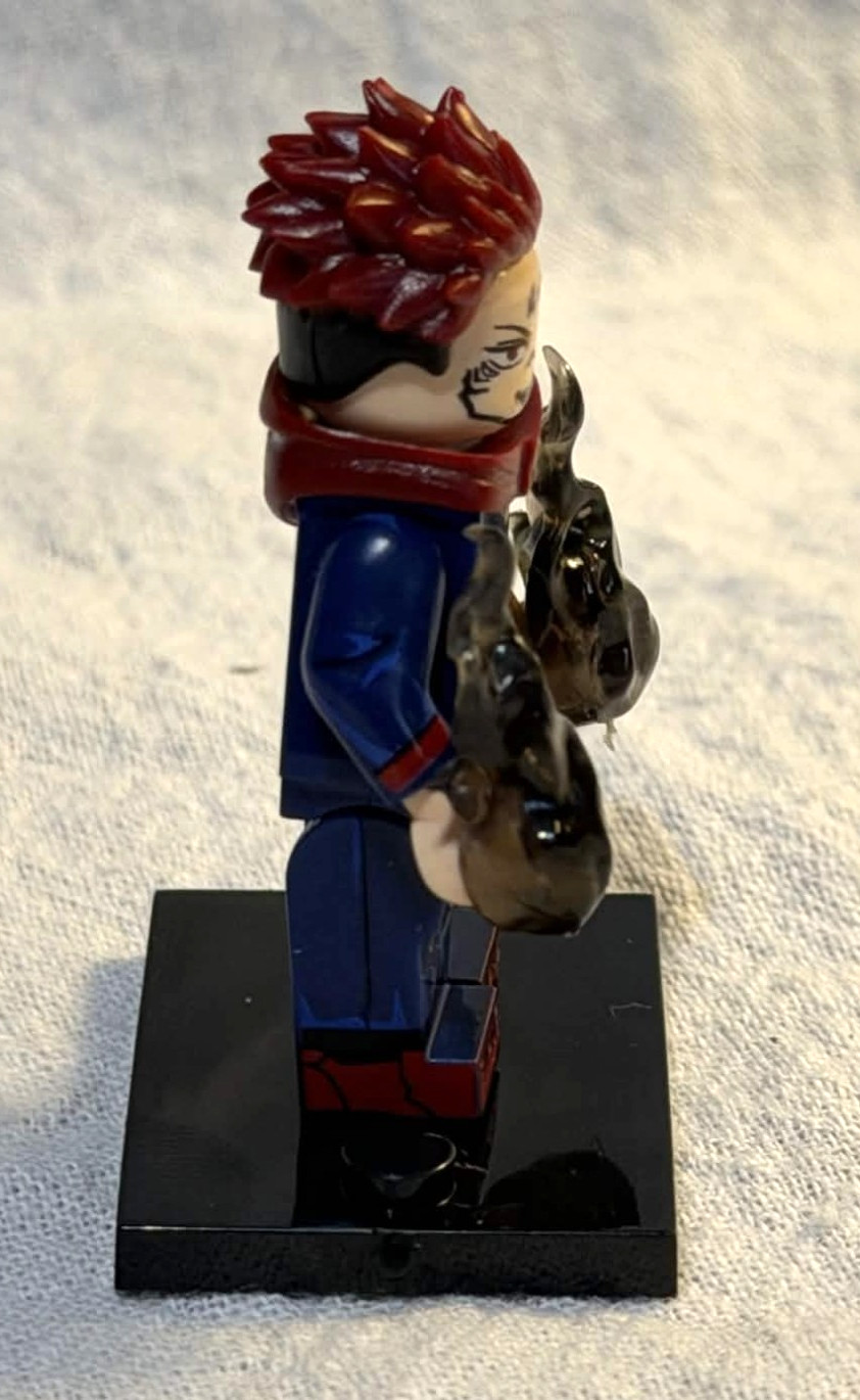 Yuji Itadori/Sukuna- Custom Minifigure- Jujutsu Kaisen Themed