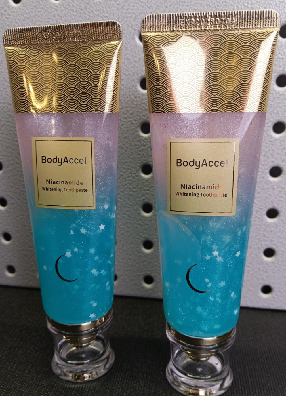 2x Body Accel Niacinamide Whitening Toothpaste No Box Sealed 3.5oz. (bn)