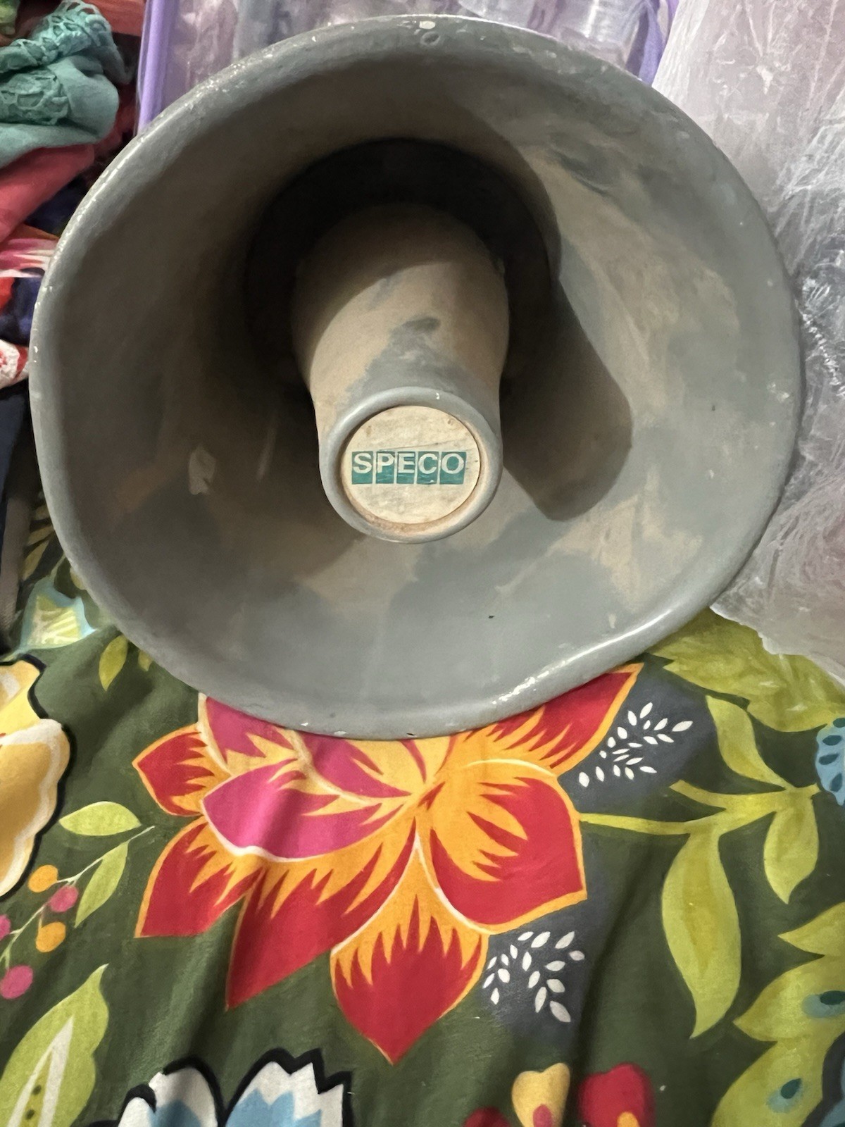 All Weather Speco 6 Trumpet Horn 15W 6in