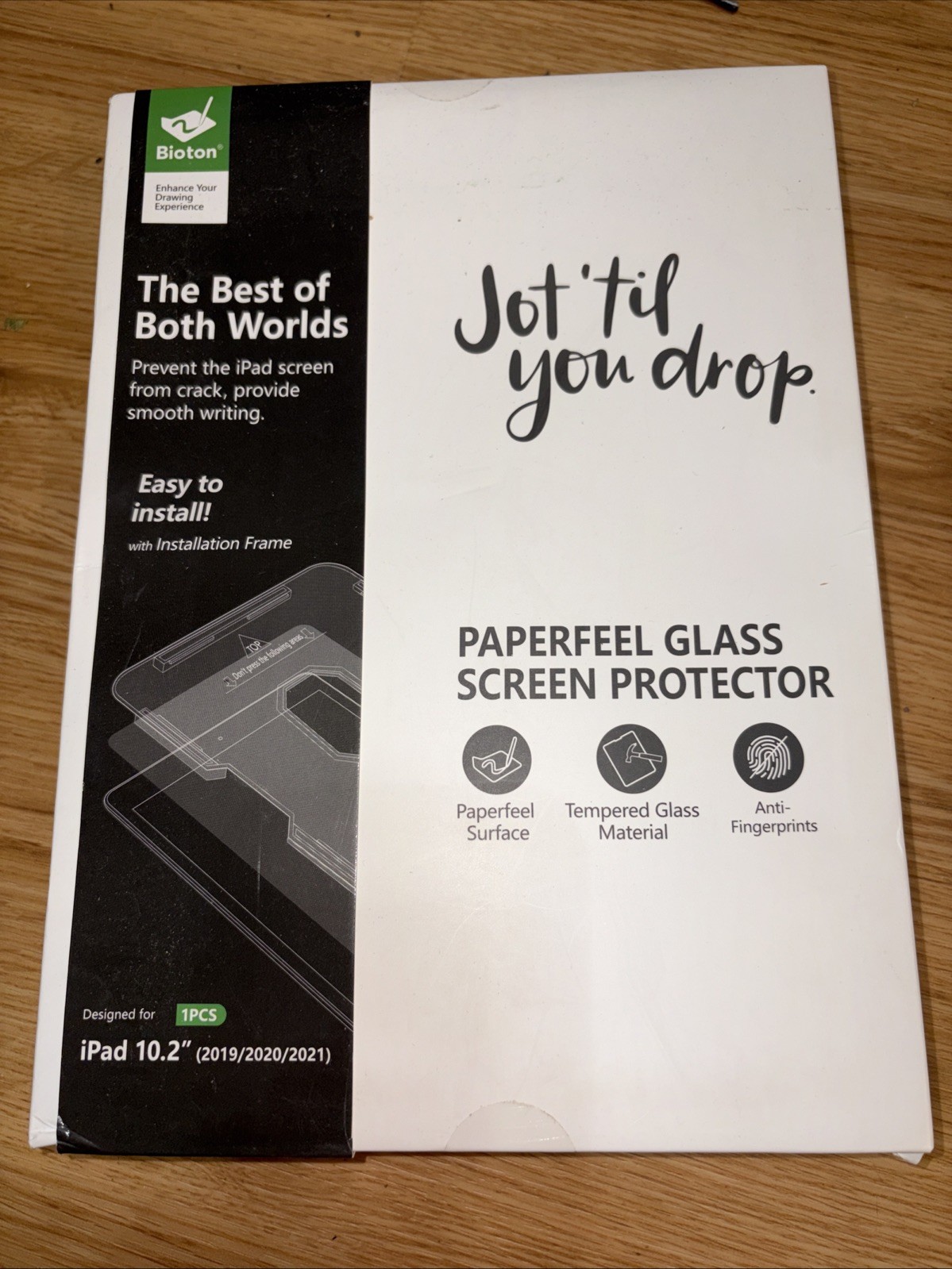 Jot’til You Drop Paperfeel Glass Screen Protector IPad 10.2 Inch (1 Piece)
