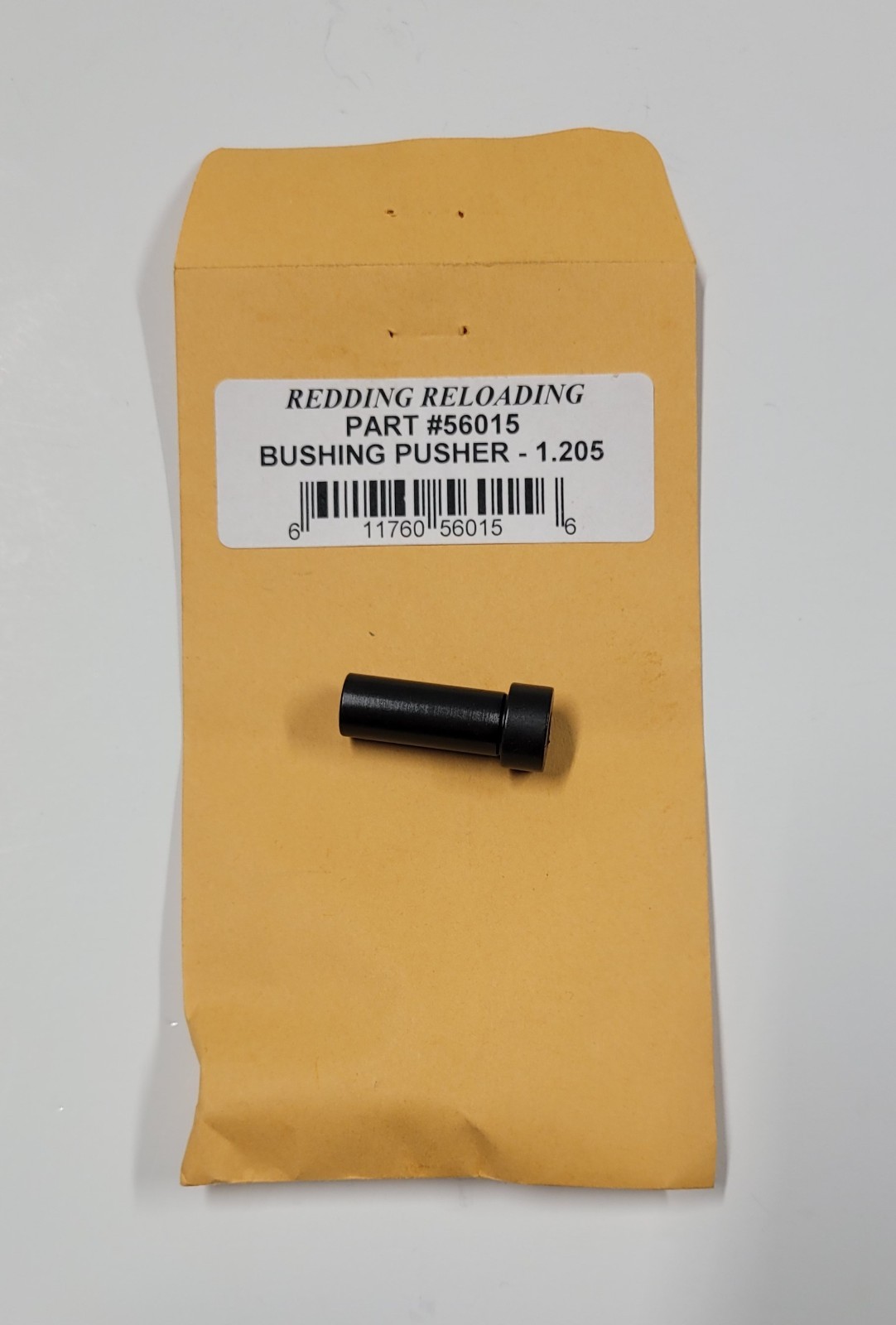 56015 REDDING BUSHING PUSHER 1.205" - BRAND NEW - FREE SHIP