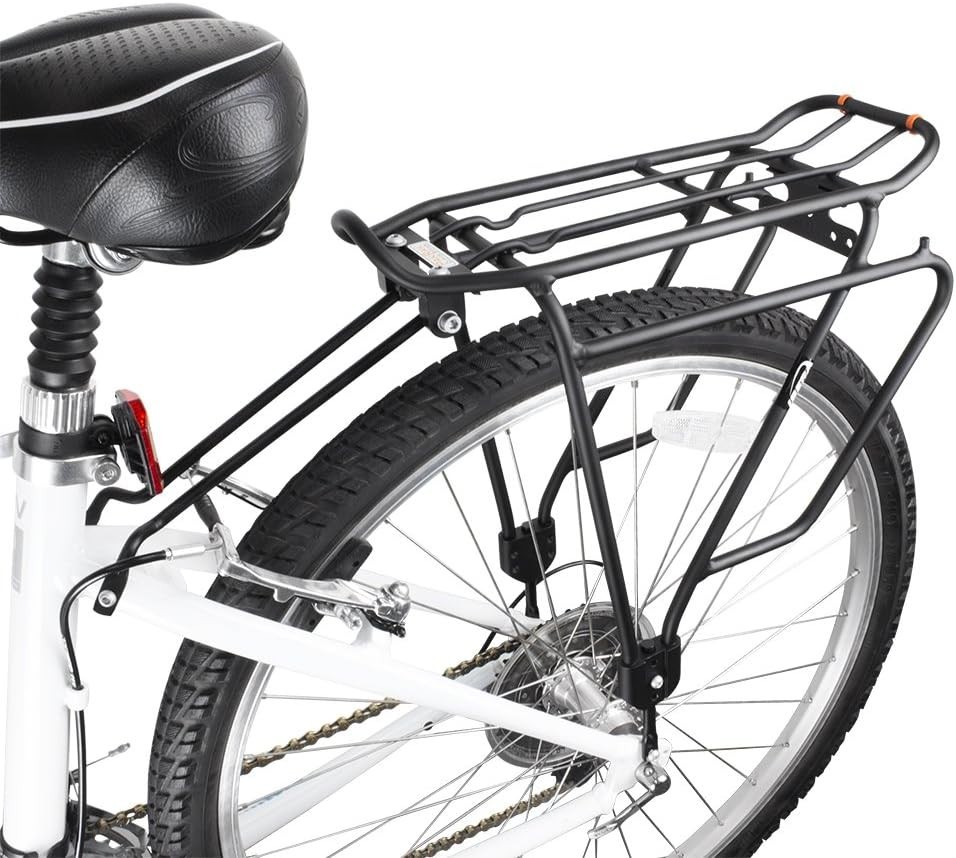 Bike Rack - Bicycle Touring Carrier Plus+ for Disc Brake/Non-Disc Brake Mount