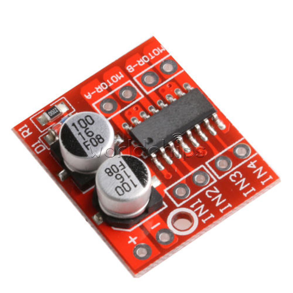 2PCS Dual H-bridge Motor Driver 1.5A DC/Stepper PWM Drive Module Replace L298N