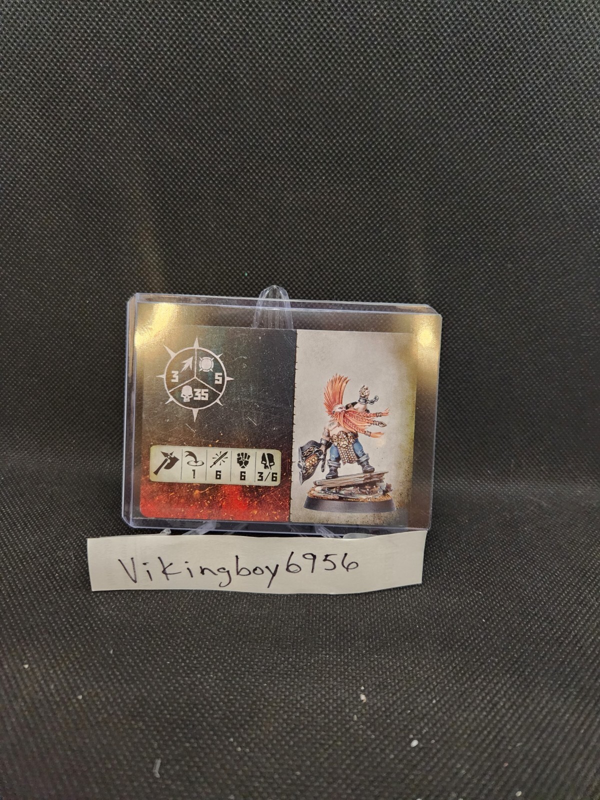Warhammer Age Of Sigmar: Warcry Promo Card Gotrek Gurnisson White Dwarf