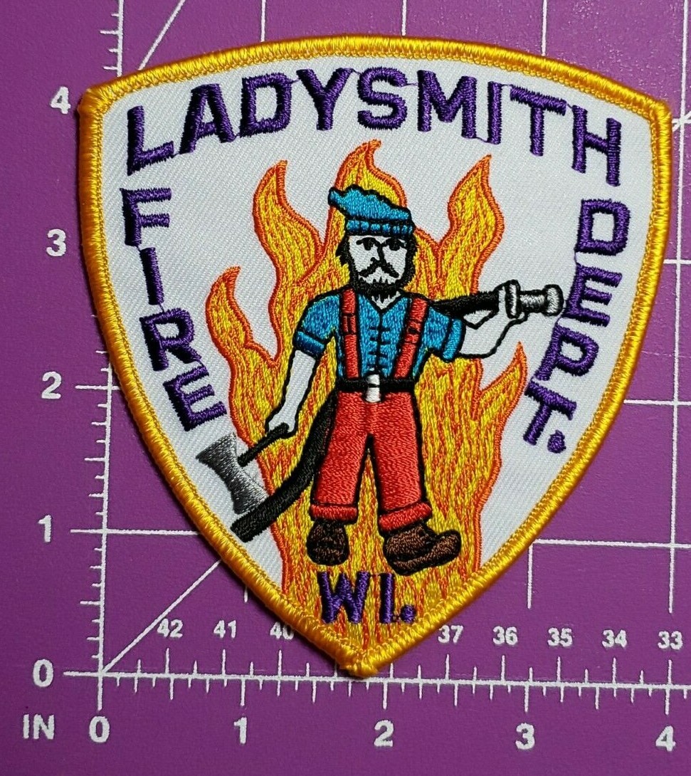 Ladysmith Wisconsin Fire Department patch