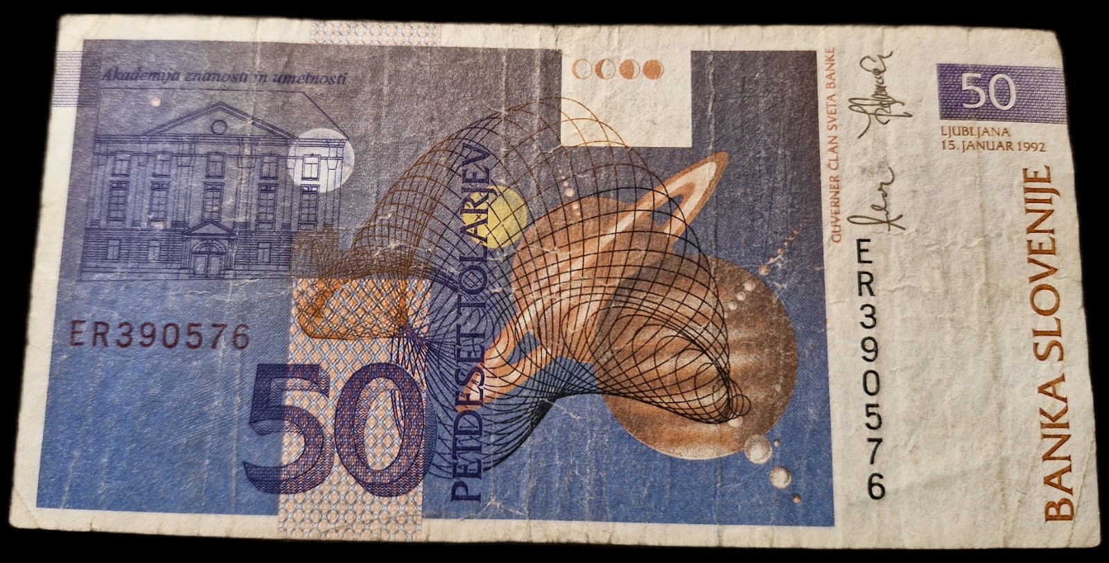Slovenia Banknote