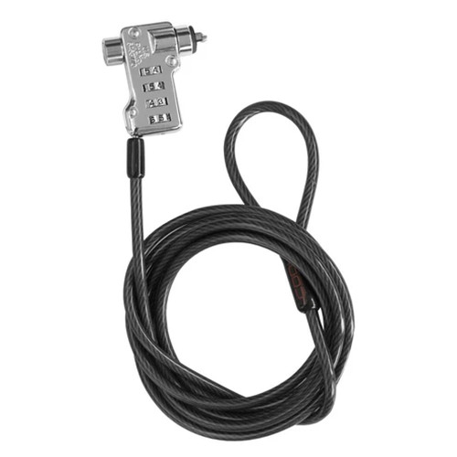 LOT of 4 x 4-Digit Combination Cable Laptop Cable Locks – 6 ft Security Lock NEW
