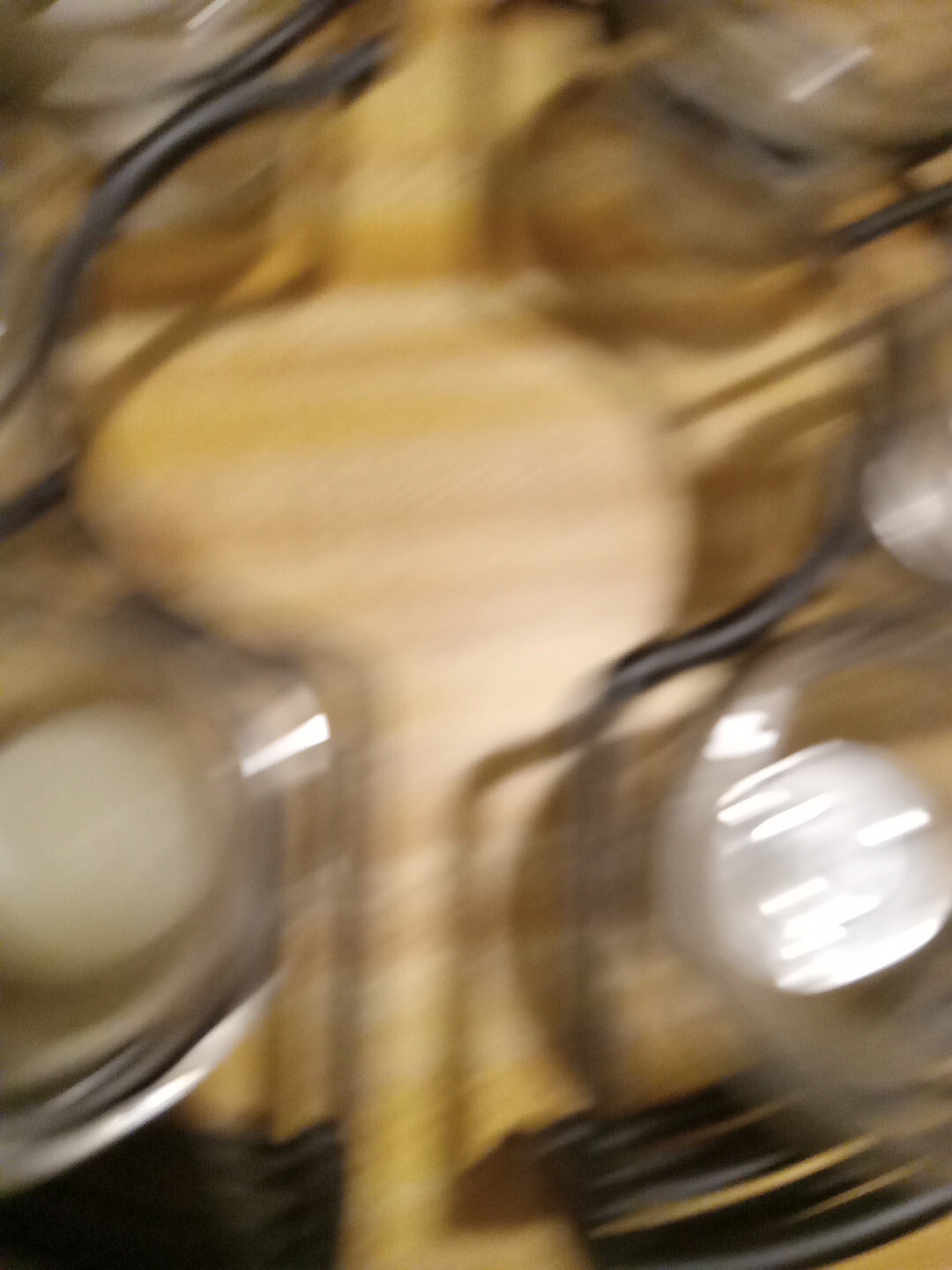 6 Sectioned Glass Candle Decor Holder Round Centerpiece