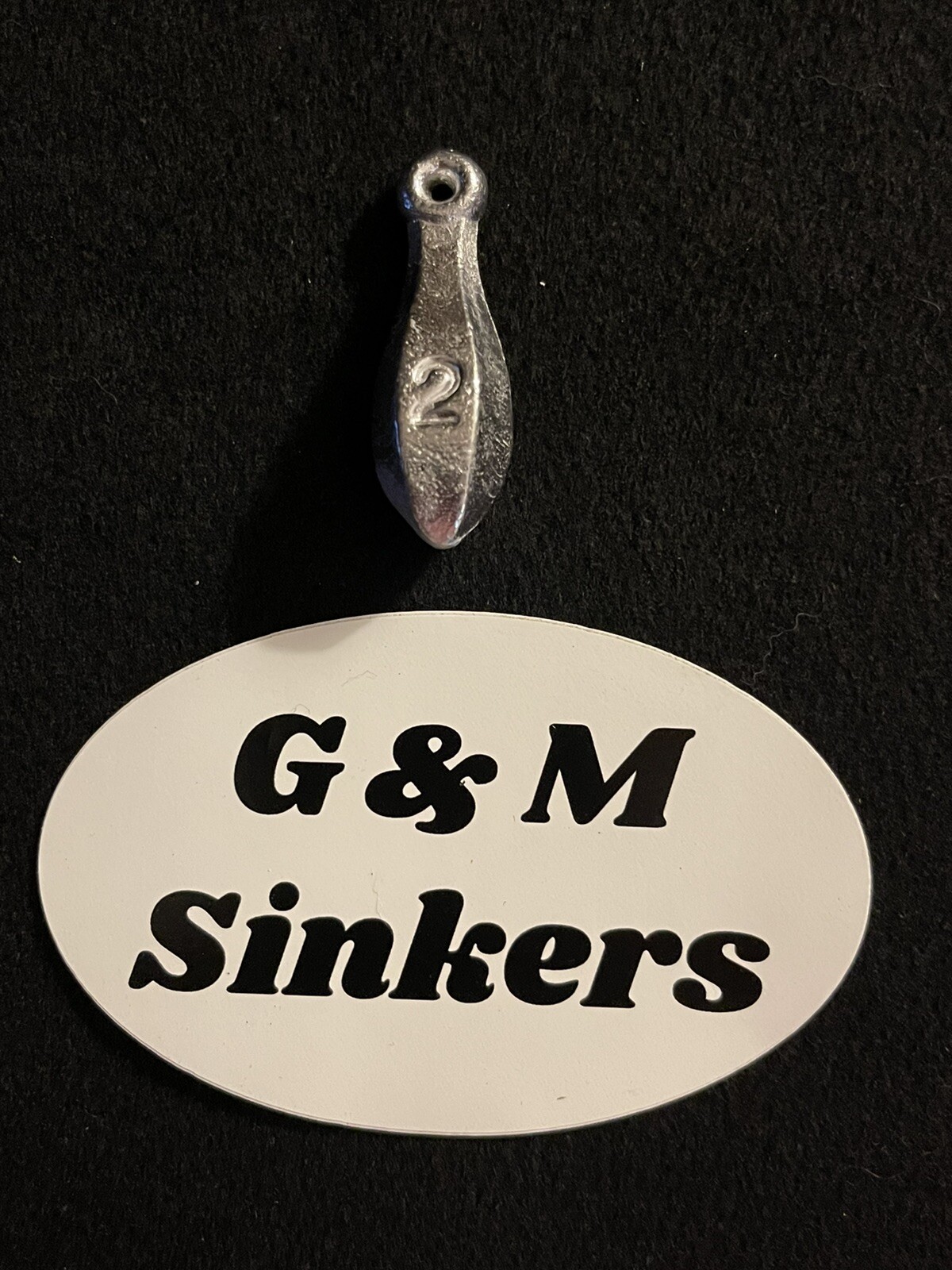 200 Bank Sinkers 2 oz hand made with top grade lead Fishing Weights USA