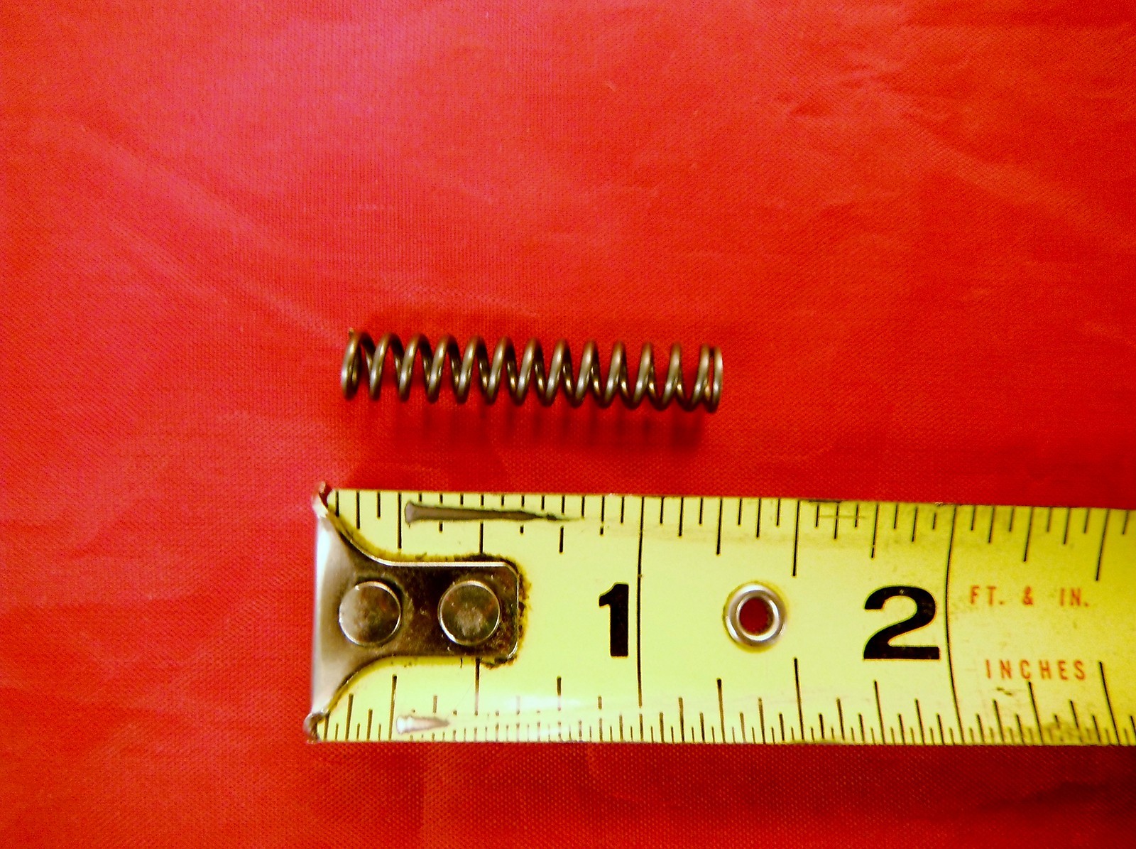 BRIDGEPORT MILL PART, milling machine PULLEY COMPRESSION SPRING 1192032 M1108