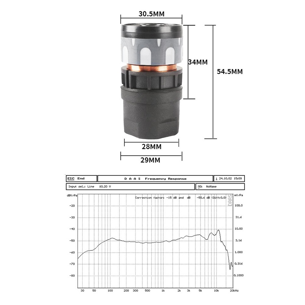 Dynamic Microphone Core, Microphone General Accessories, Dynamic Microphone1143