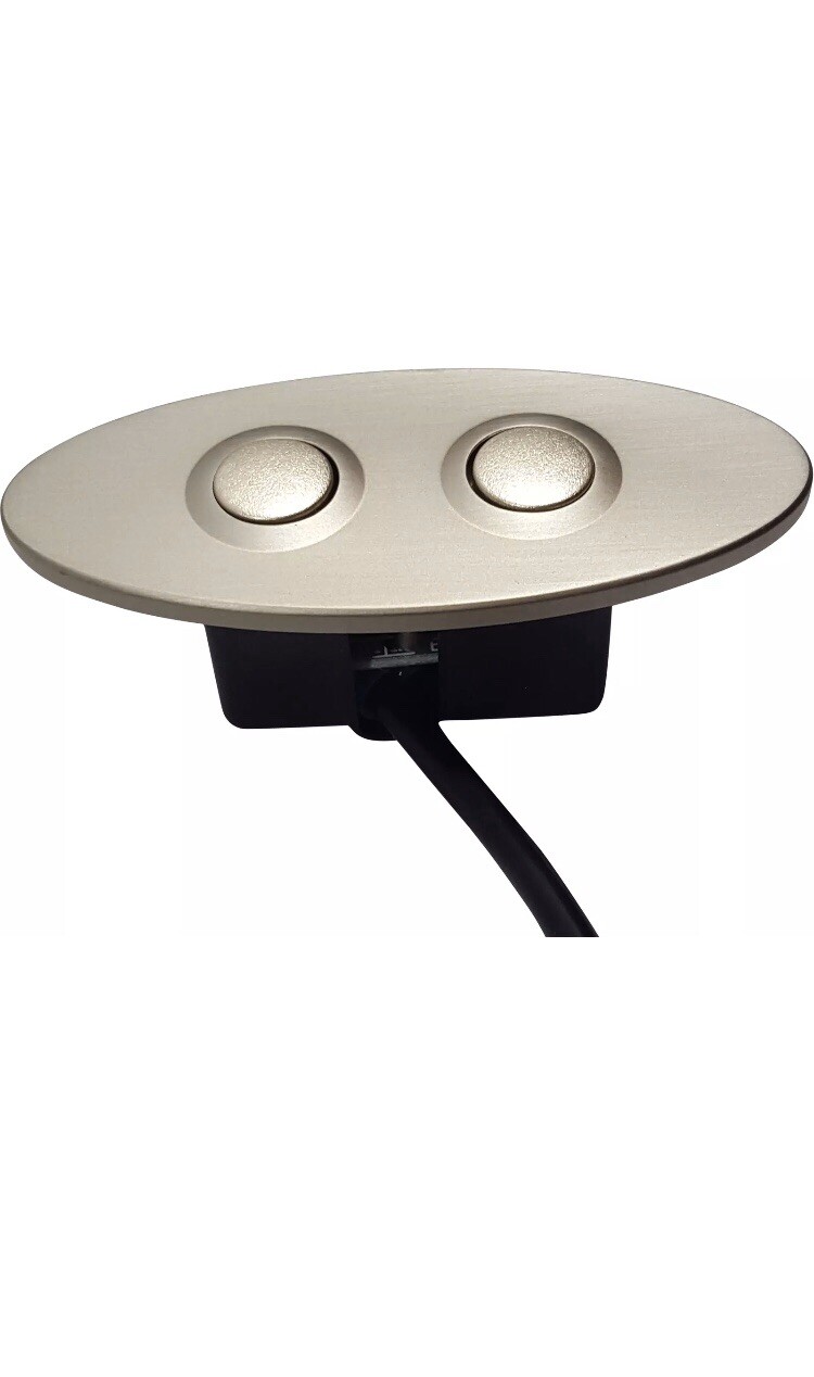 Okin IP20 Oval 2 Button Handset Hand Control For Power Recliner Lift Chair