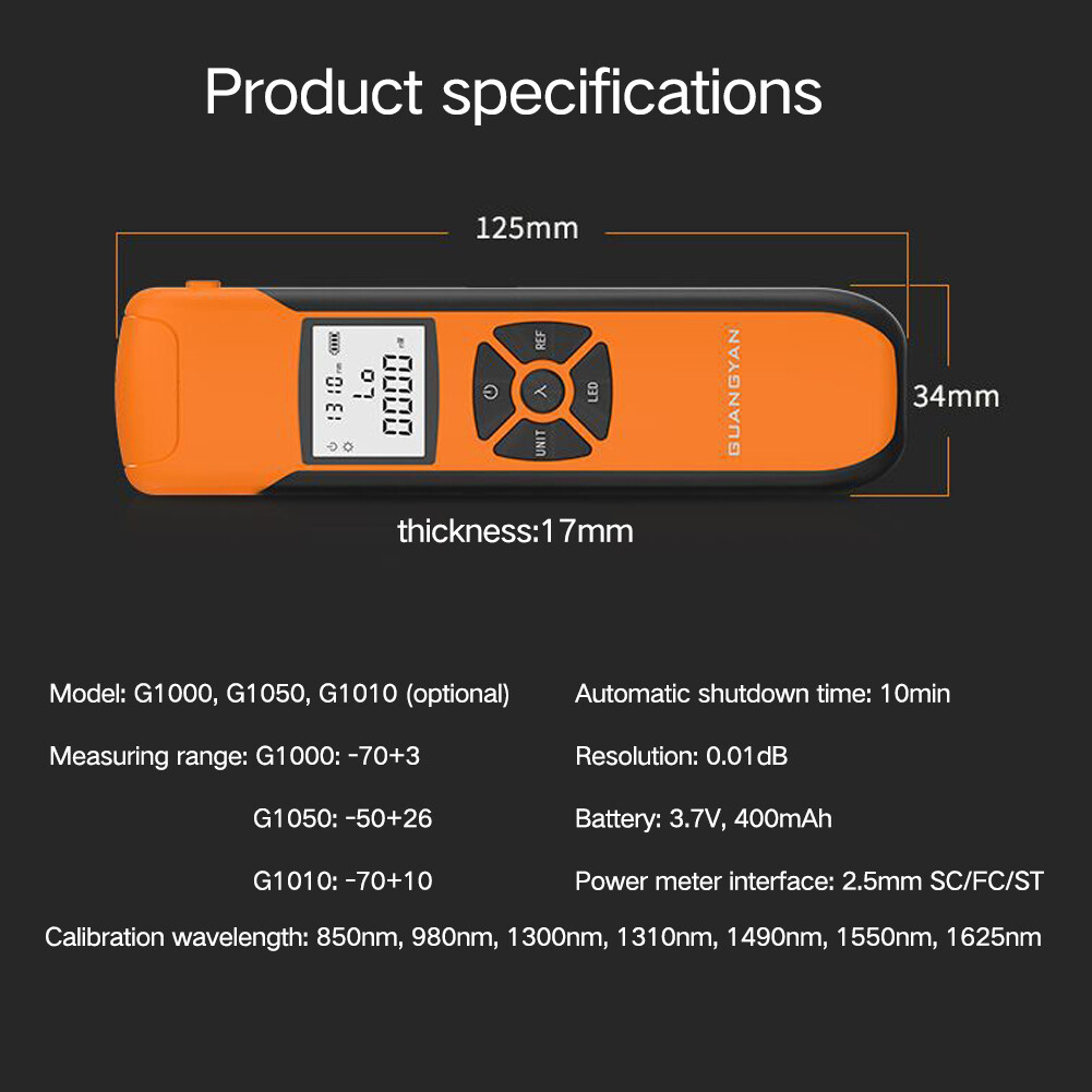Portable Lightweight Optical Meter High Accurancy Rechargeable Optic Q6R6