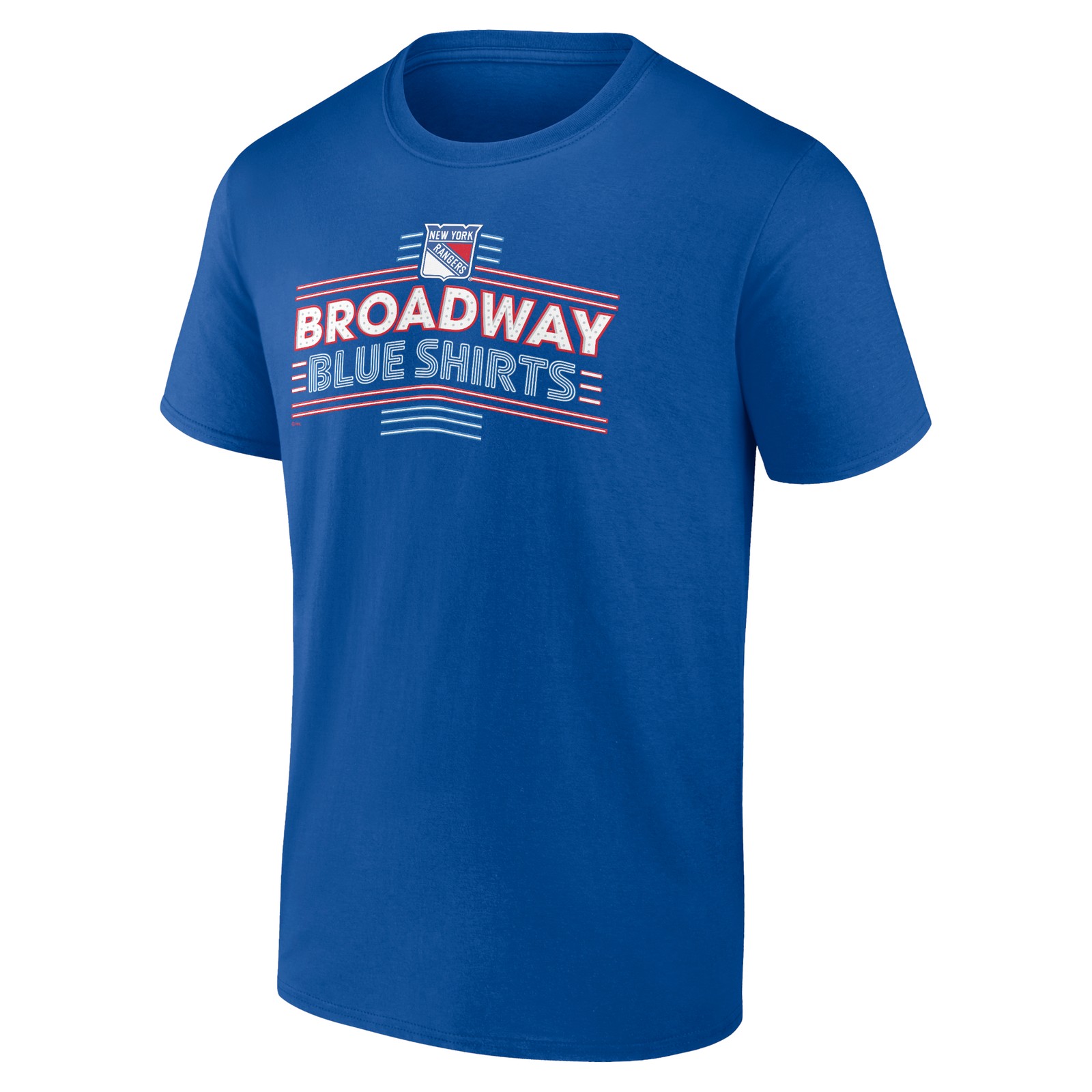 Men's Fanatics Blue New York Rangers Local Domain T-Shirt