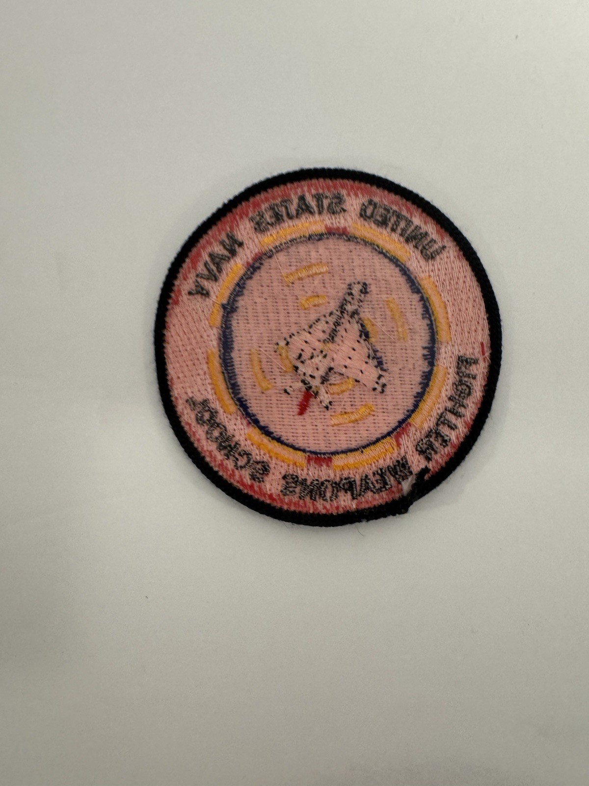 1970s US Navy Fighter Weapons School Patch Strike Fighter Tactics Instructor 3"