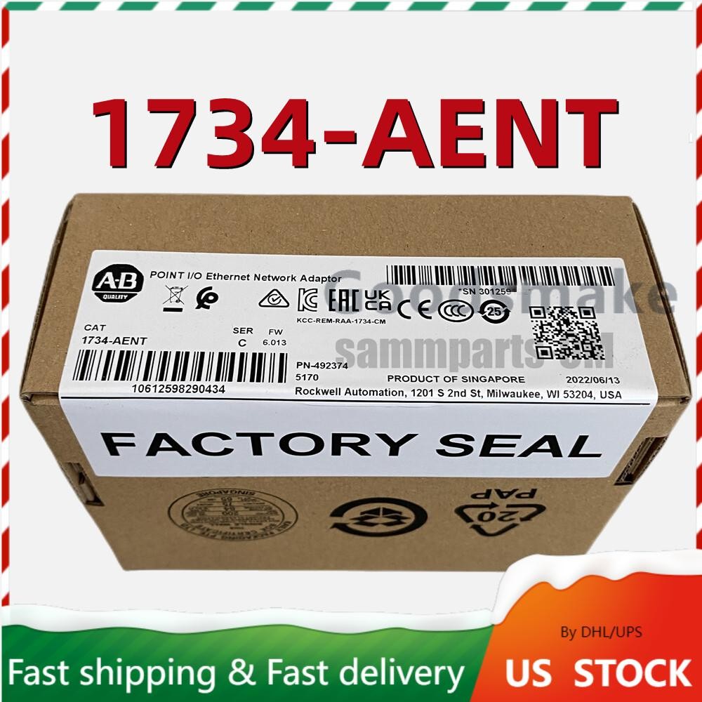 New Sealed 1734-AENT POINT I/O Ethernet Network Adaptor 1734AENT US Free Tax