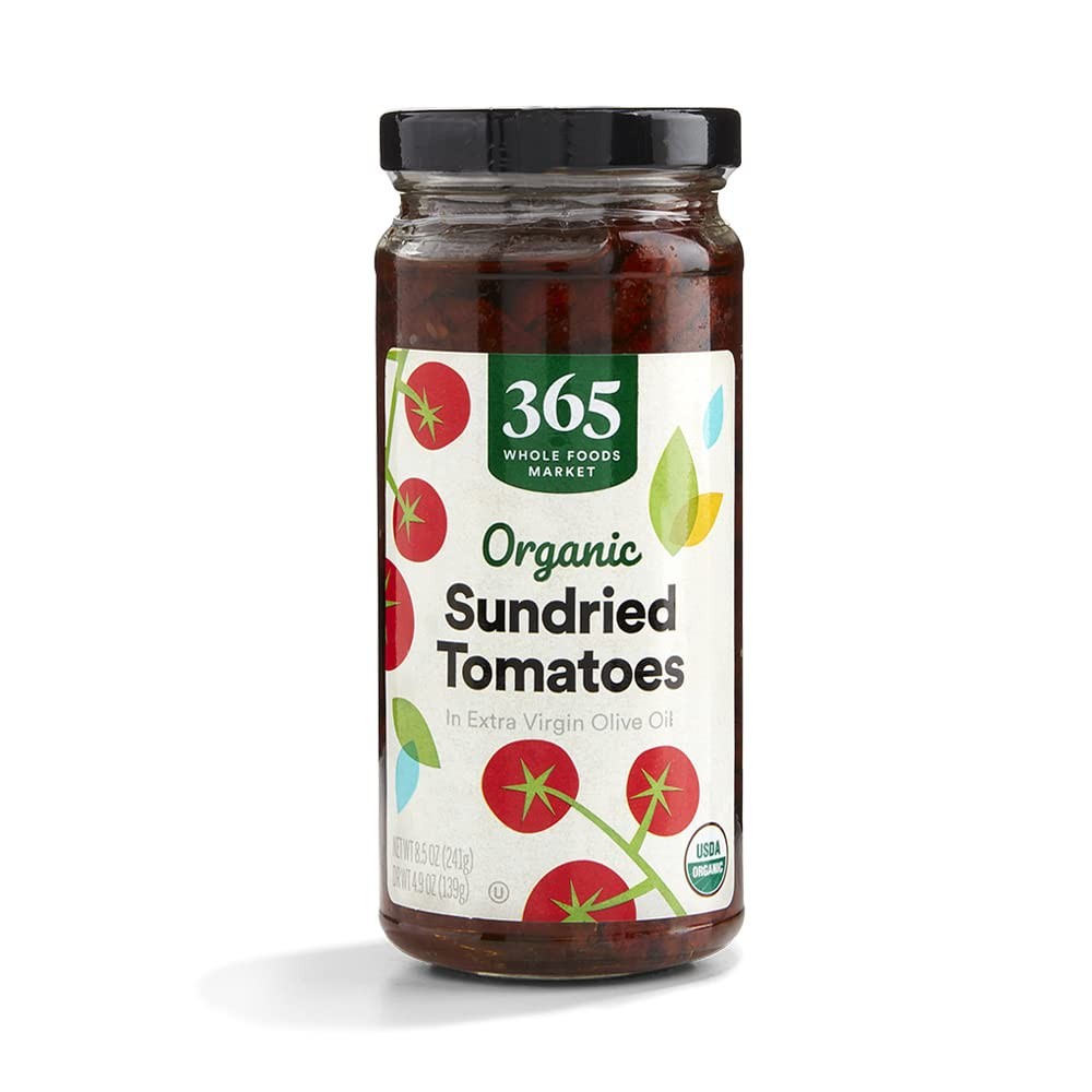 365 by Whole Foods Market, Organic Sundried Tomatoes In 8.5 Ounce (Pack of 1)