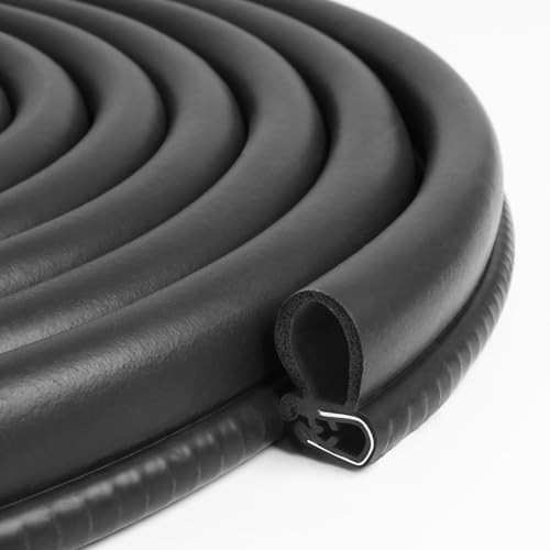 Automotive Weather Stripping Door Seal, 20 FT Car Door Rubber Seal Strip 20ft