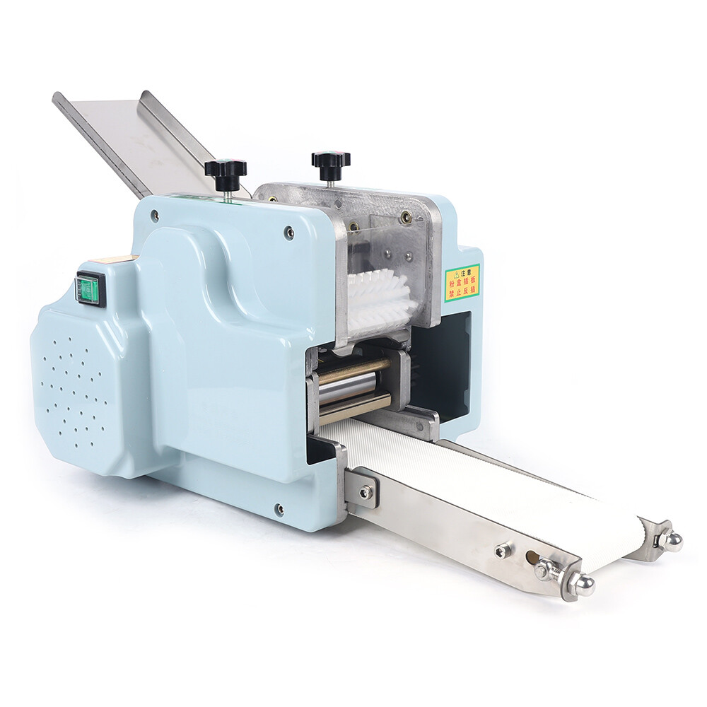 Commercial Electric Dumpling Skin Processing Machine Maker Wonton Dough Wrapper