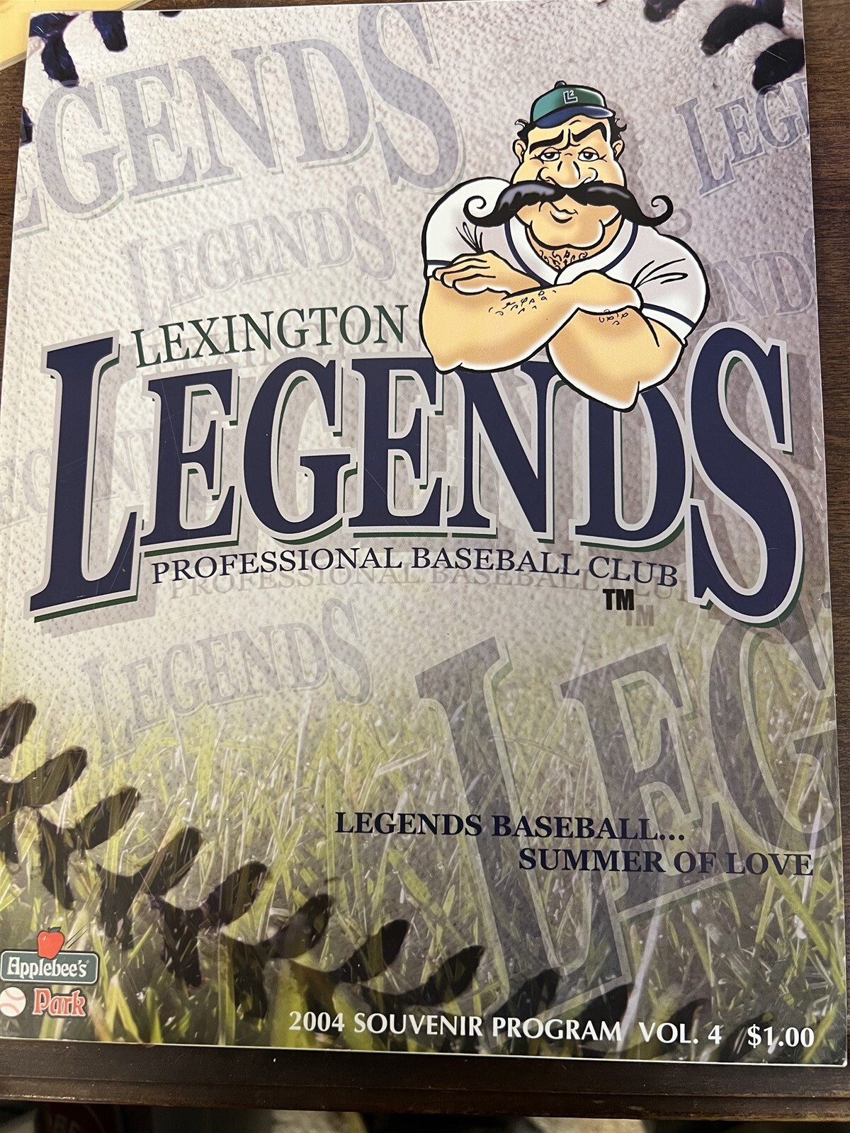 2004 Lexington Legends Baseball Souvenir Program Vol.4