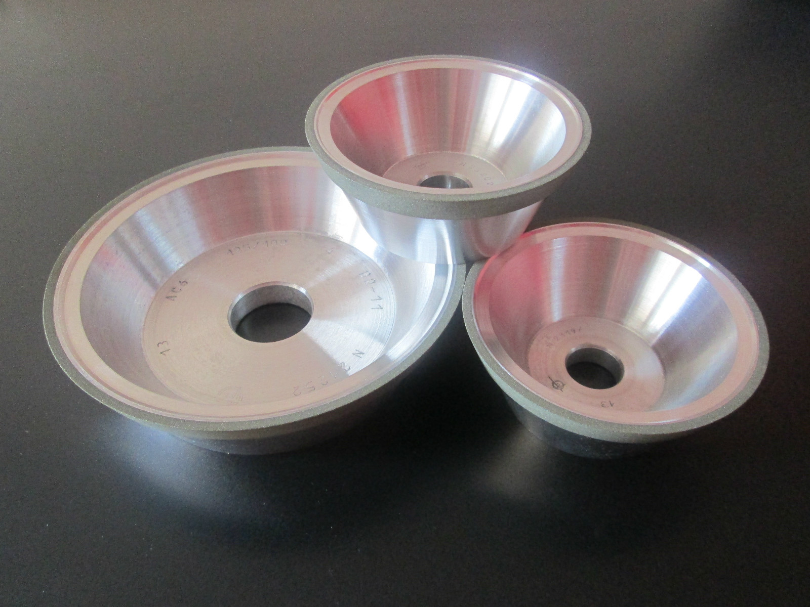 Cbn Grinding Wheel / Borazon Wheel 11V9-70° Ø 50 75 100 125 150mm