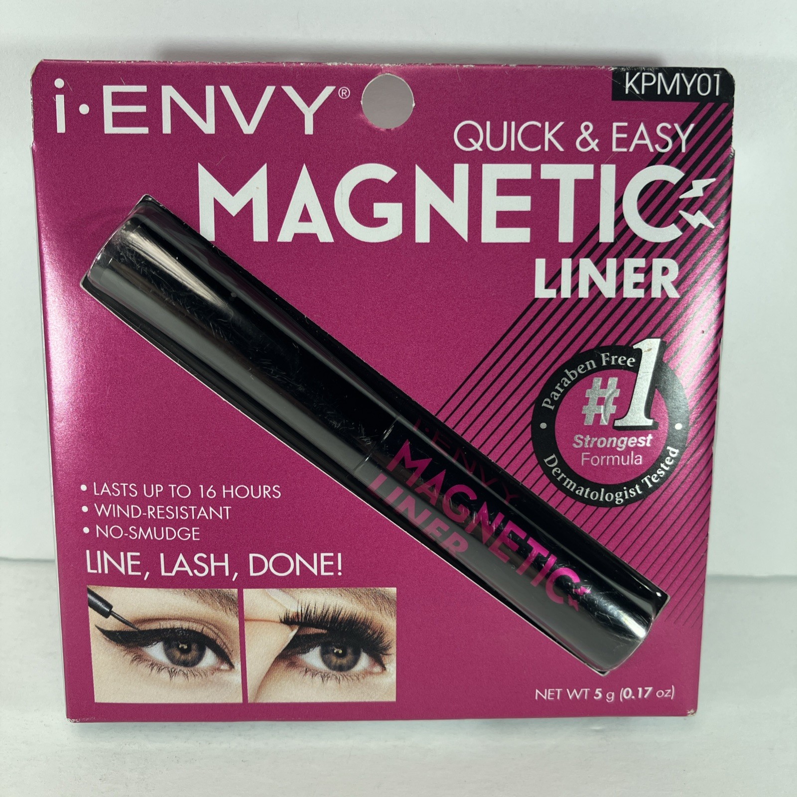 i ENVY Quick & Easy Magnetic Liner Paraben Free KPMY01 Brand New Factory Sealed