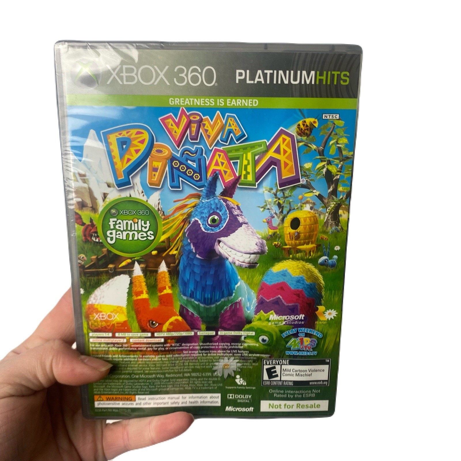 Banjo Kazooie & Viva Pinata Combo (Xbox 360) Platinum BRAND NEW FACTORY SEALED