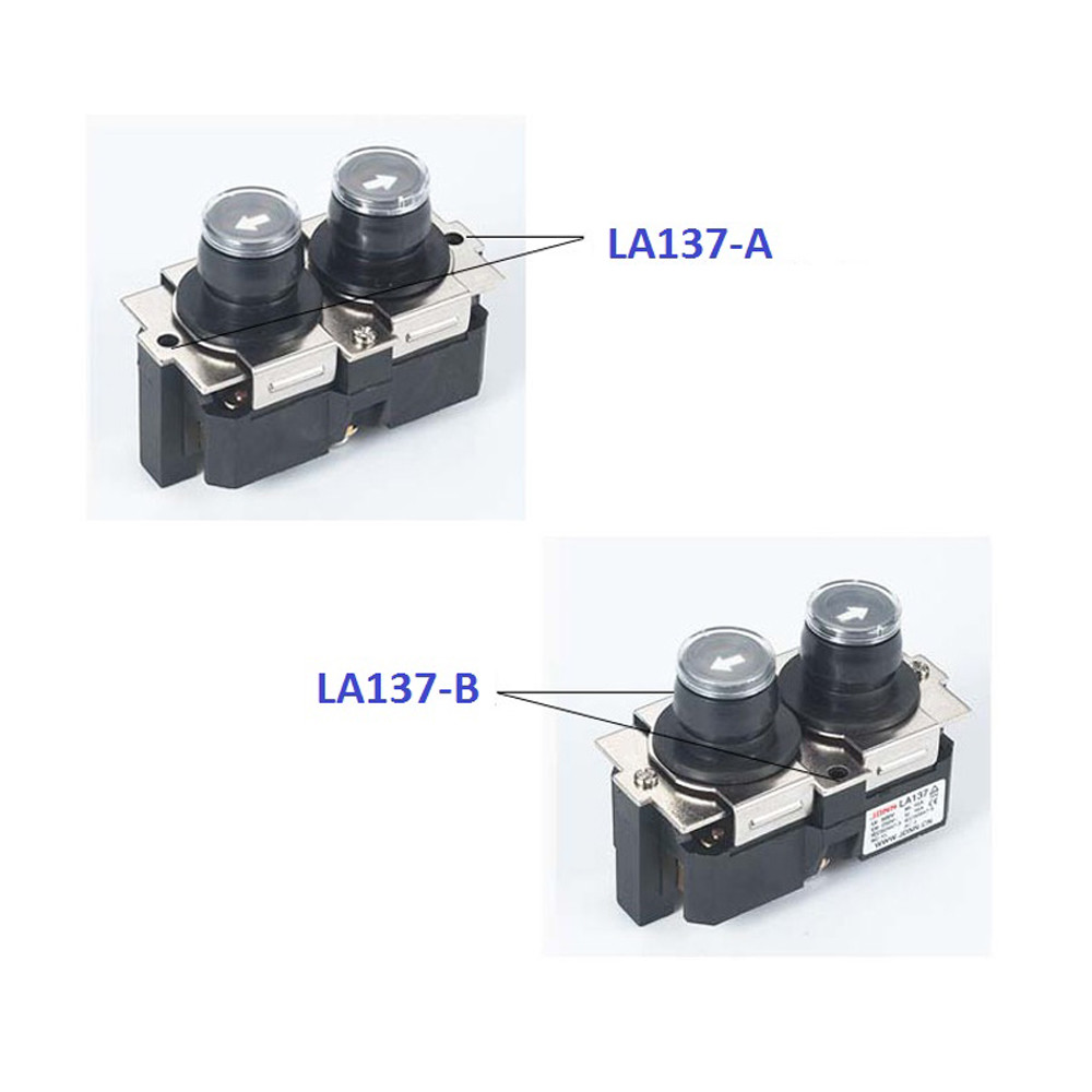 1PC LA137 Waterproof Electric Crane Pushbutton Switches Industrial Hoist Switch