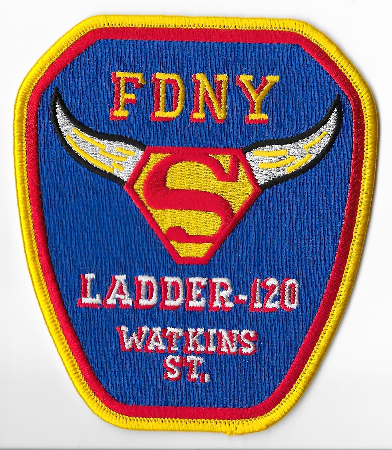 New York Fire Department (FDNY) Ladder 120 Watkins St. Patch V2