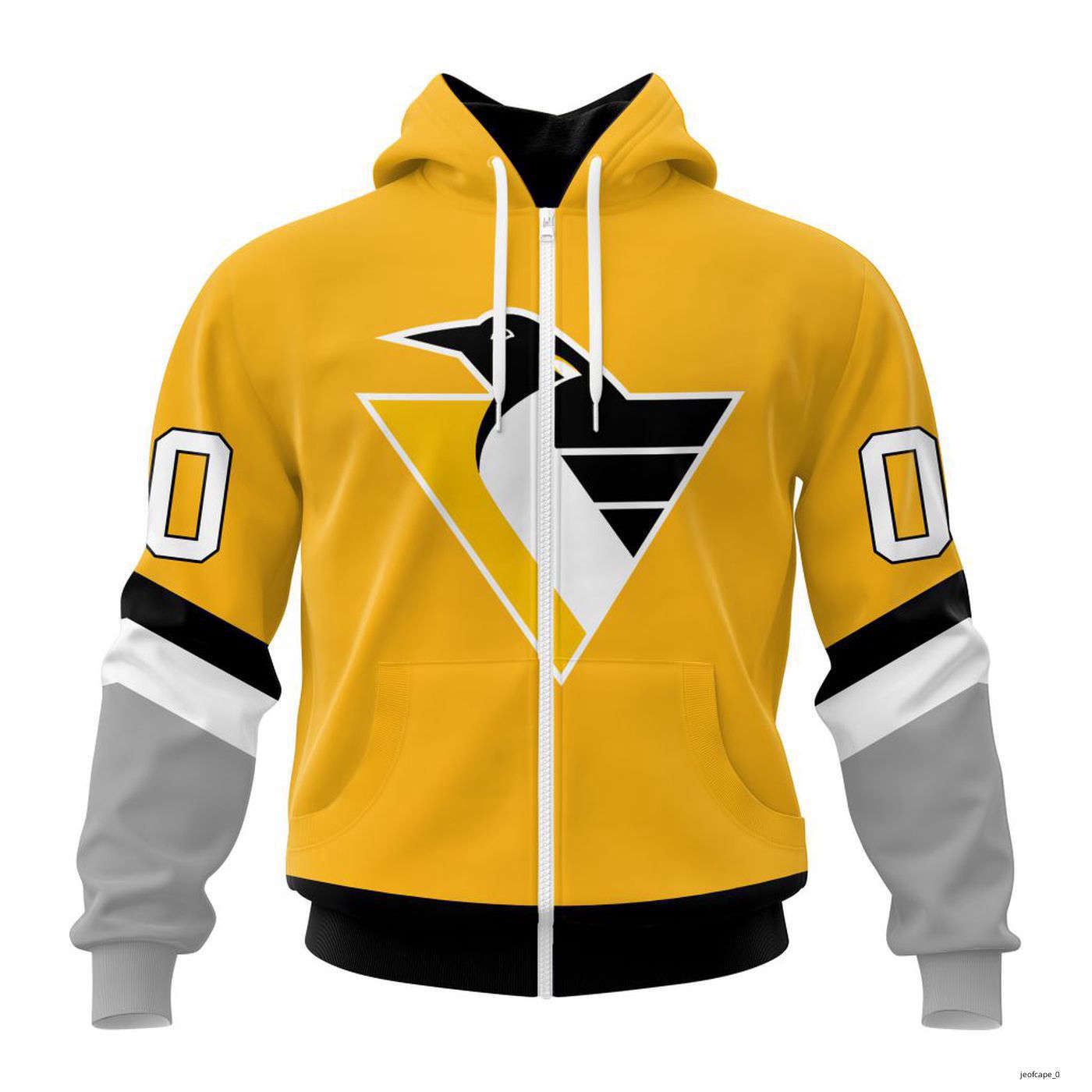 Personalized Pittsburgh Penguins Special Bold Design Hoodie Pullover