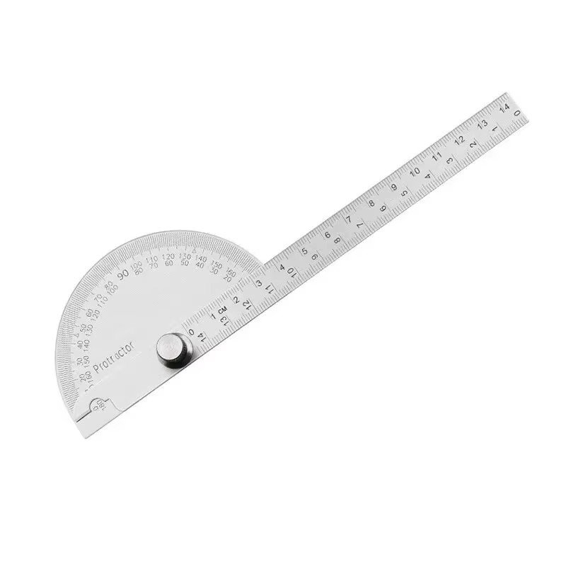 Protractor Angle Ruler Dividing Gauge Angle Ruler 180 Degree Semi Circular Carpe
